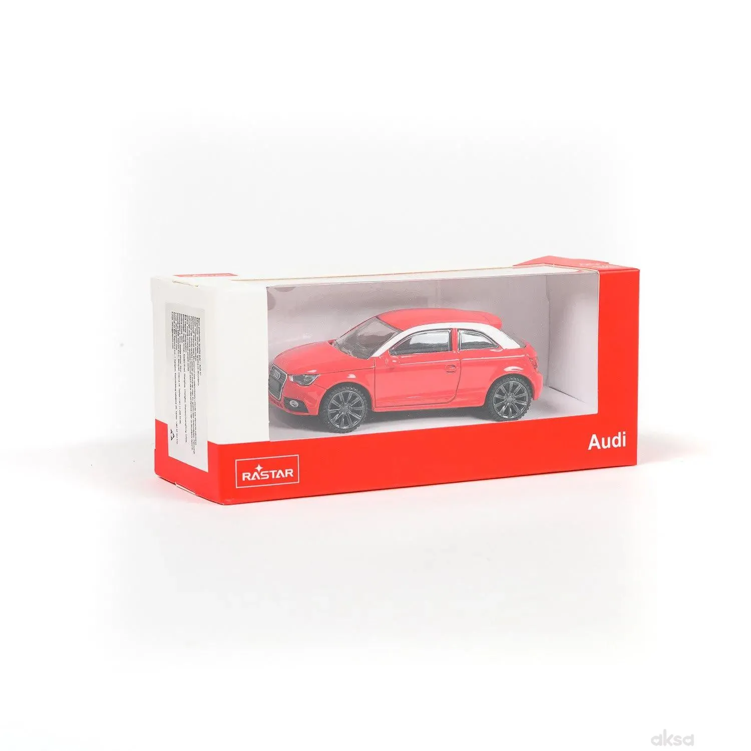 Rastar automobil Audi A1 1:43 - crv