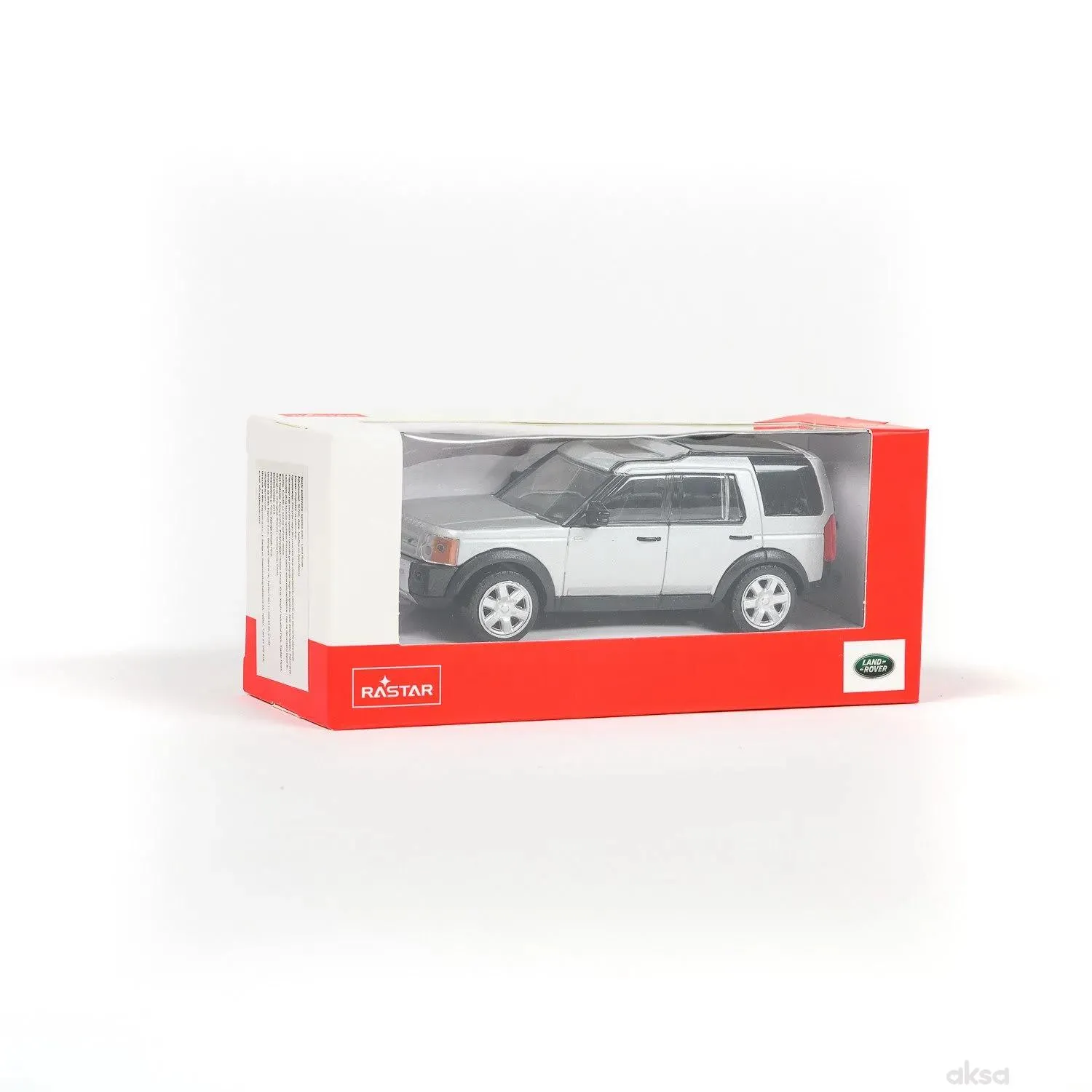 Rastar automobil Land Rover 1:43 - siv