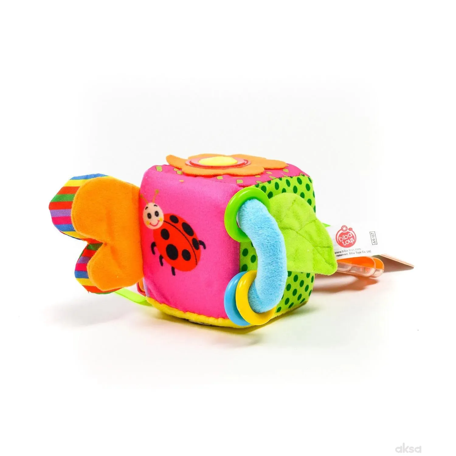 Biba Toys igračka mekana kocka