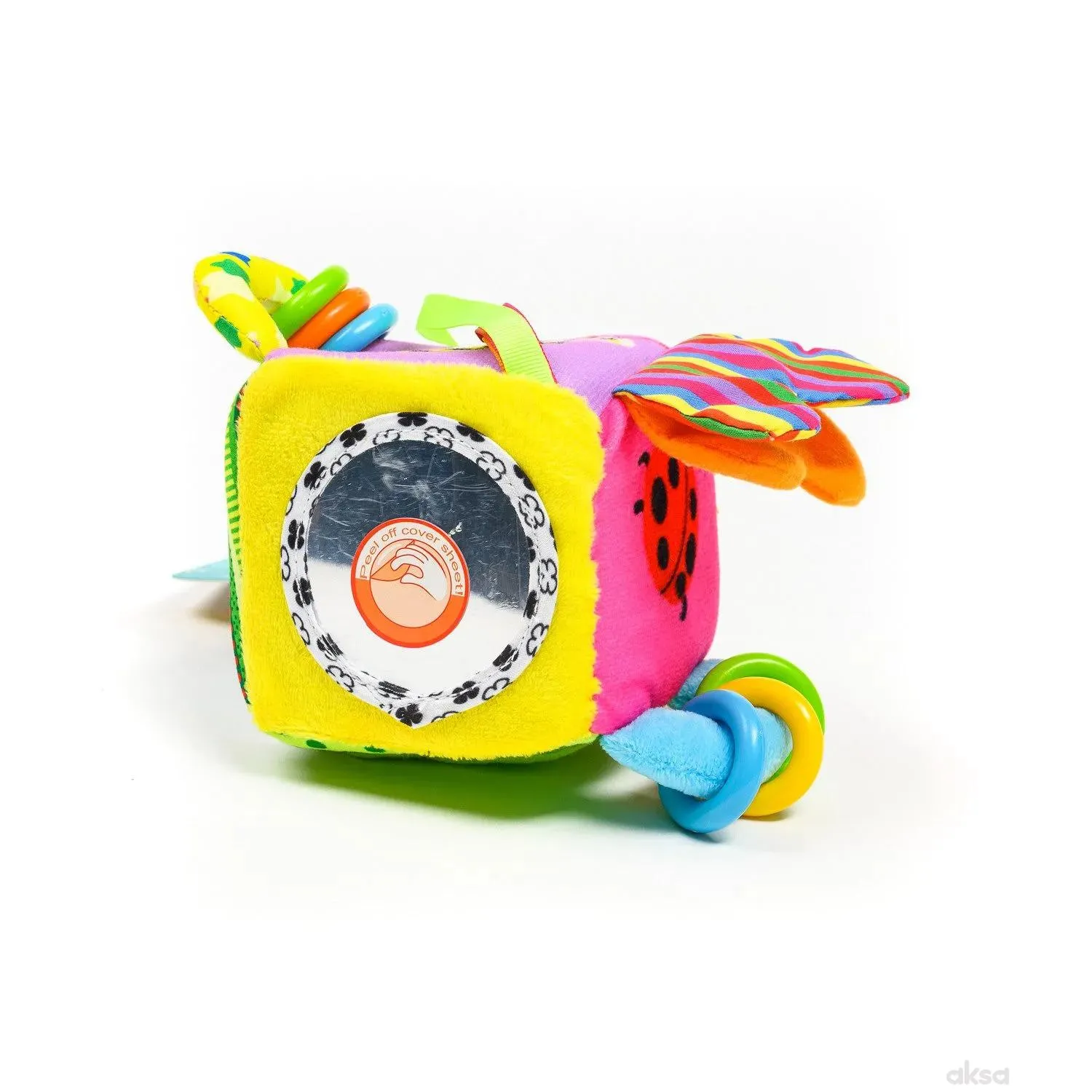 Biba Toys igračka mekana kocka
