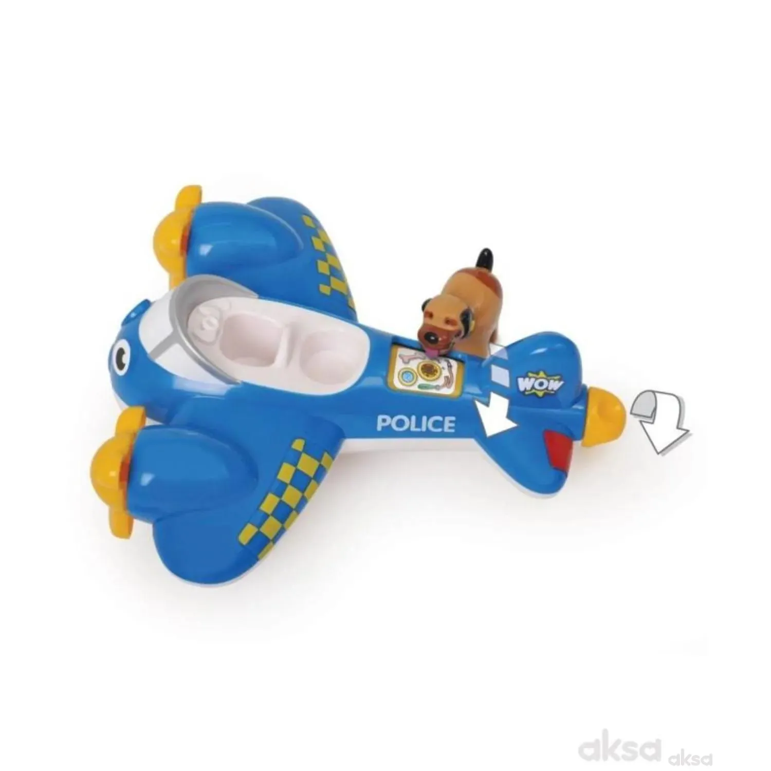 Wow igračka policijski avion Police Plane Pete
