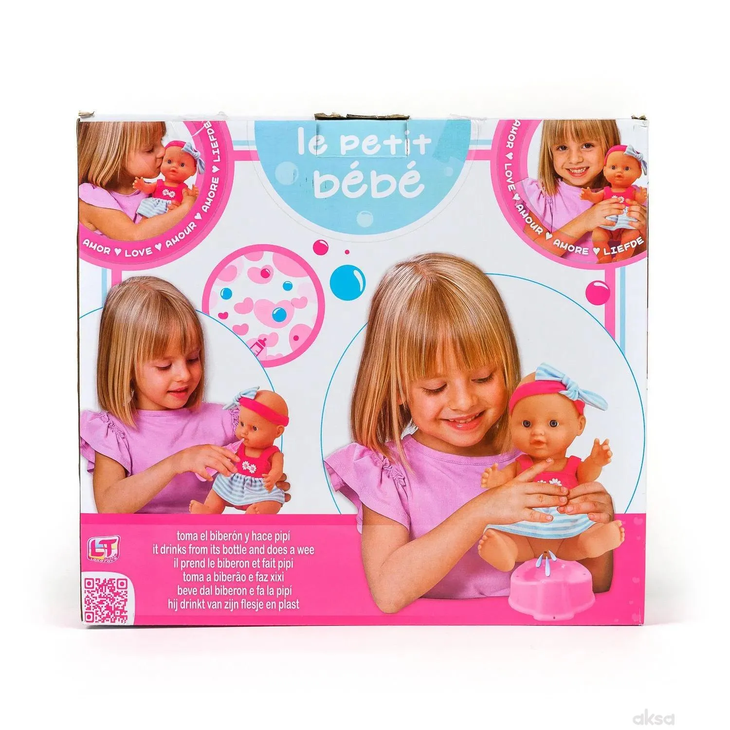 Loko toys,lutka beba sa sjedištem, 29cm