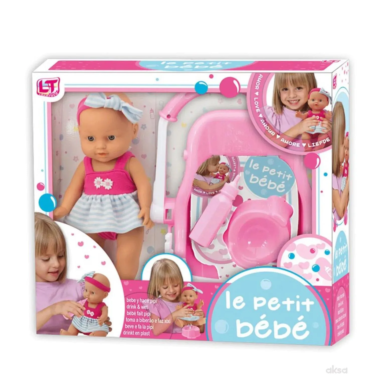 Loko toys,lutka beba sa sjedištem, 29cm