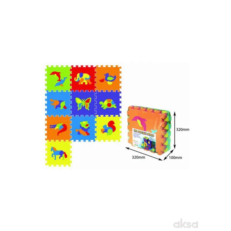 Podne puzzle životinje 10 pcs 320x320x100 PZ10236 