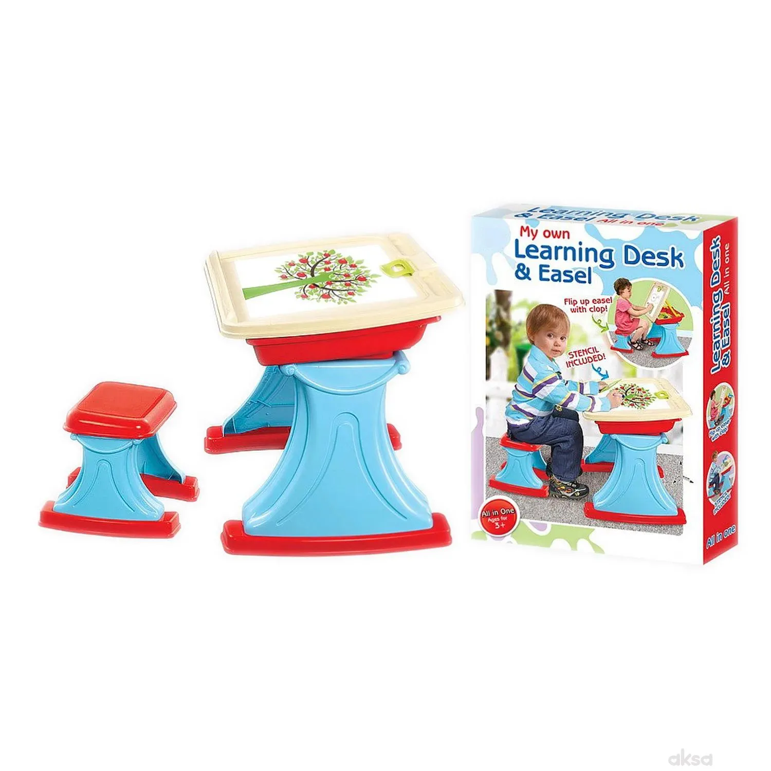 Qunsheng Toys, igračka sto za učenje sa stolicom 