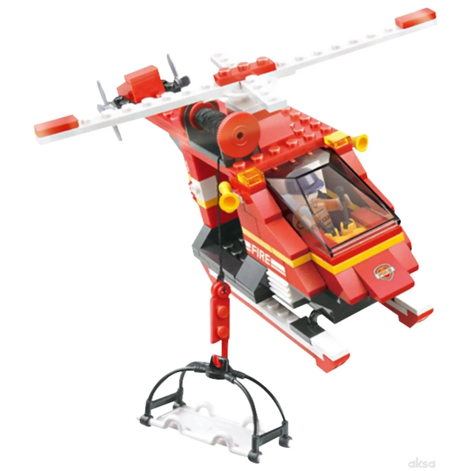 Sluban kocke, vatrogasni helikopter, 155 kom