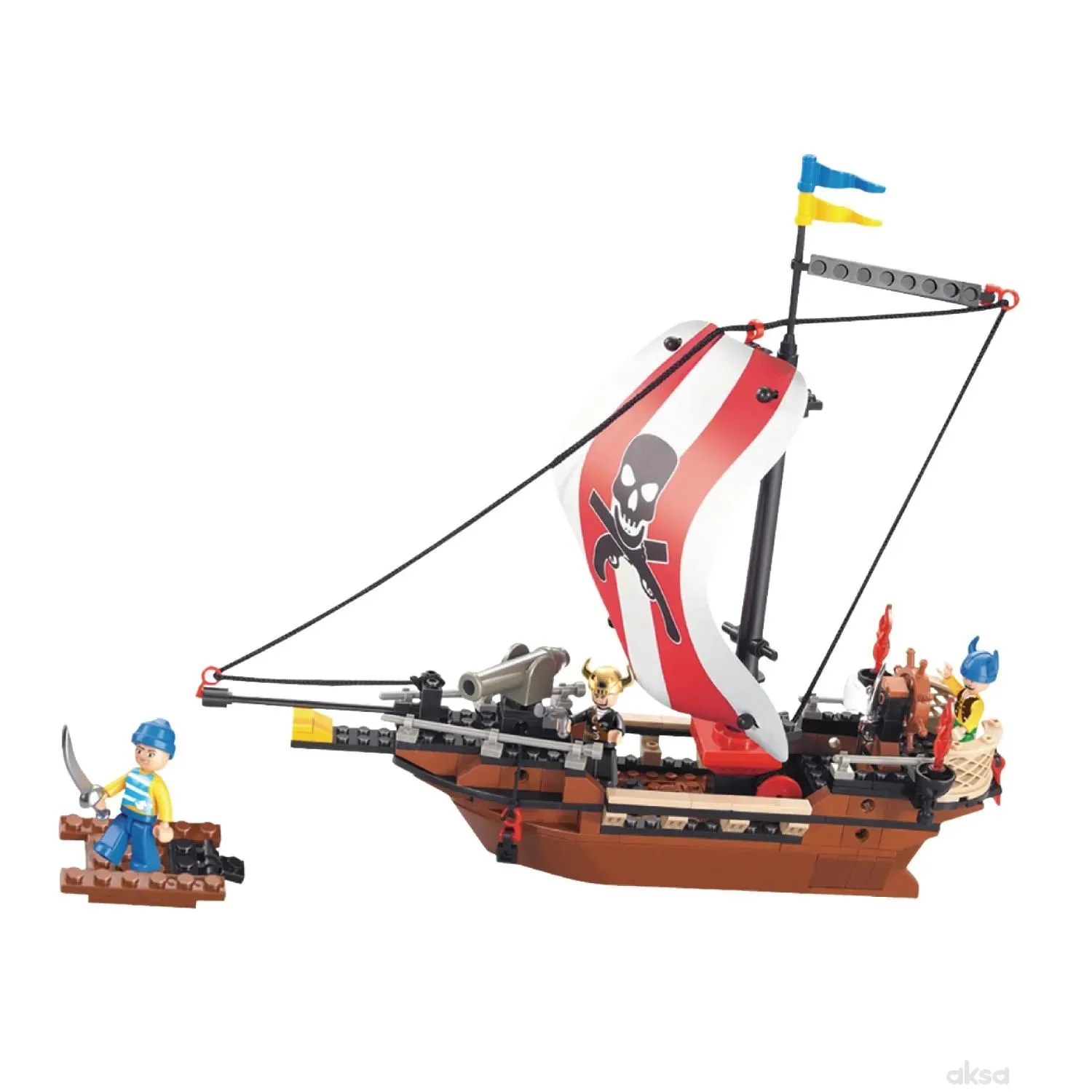 Sluban kocke, piratski ratnički brod, 226 kom
