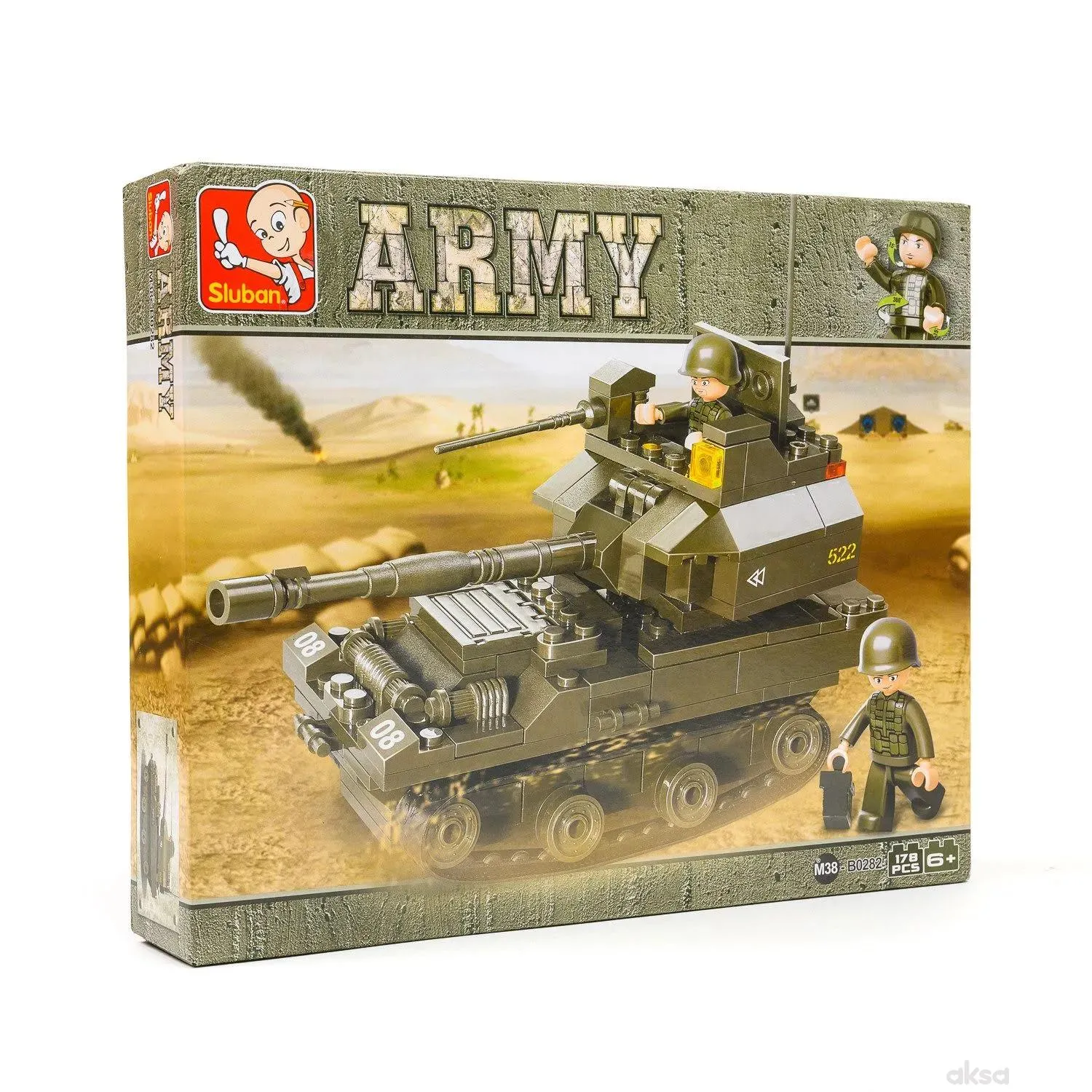 Sluban kocke, T90 tenk, 178 kom