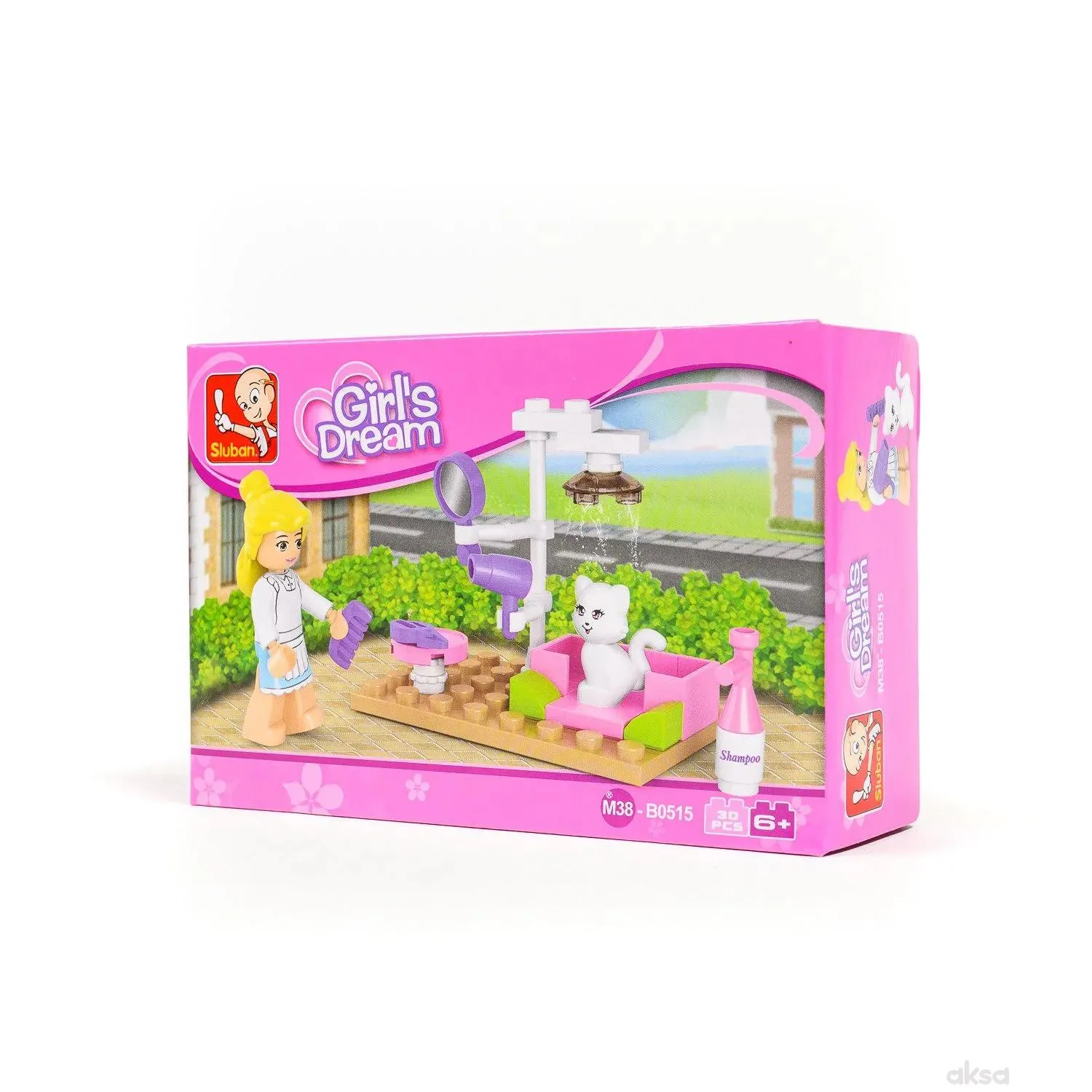 Sluban kocke, salon za ljubimce, 36 kom