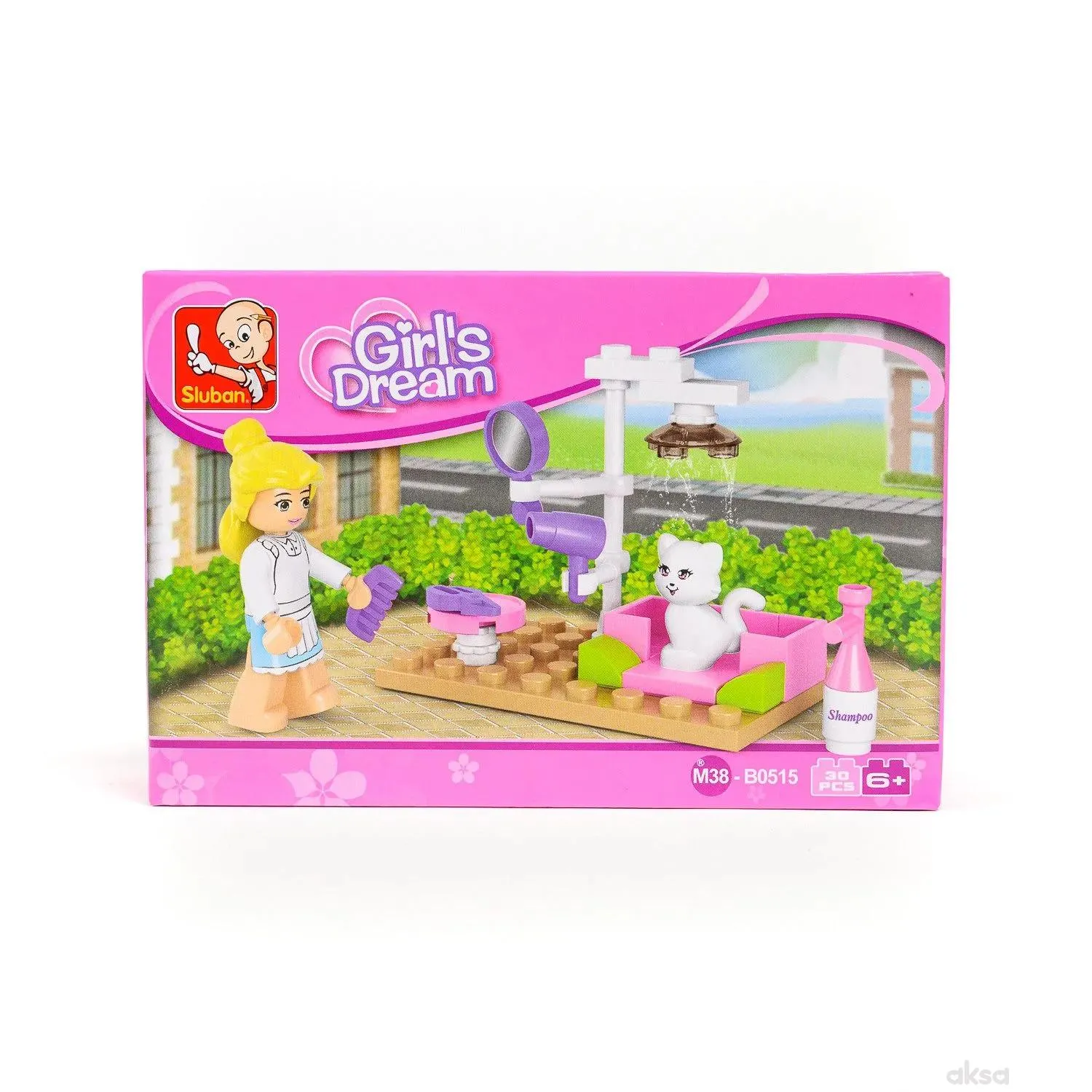 Sluban kocke, salon za ljubimce, 36 kom