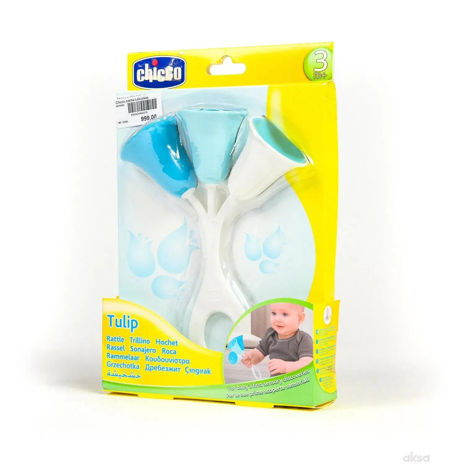 Chicco zvečka Lala plava