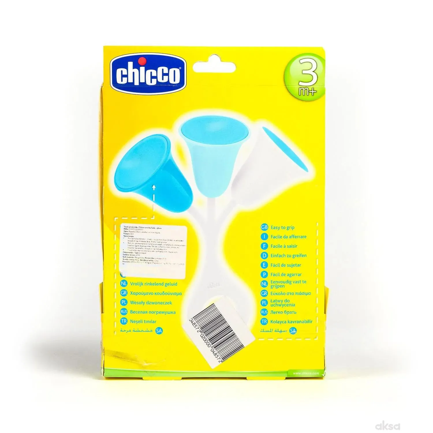 Chicco zvečka Lala plava