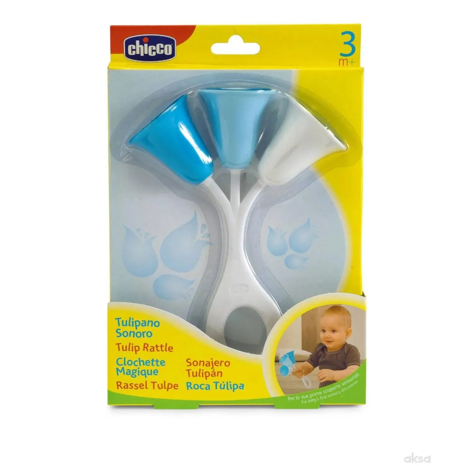 Chicco zvečka Lala plava