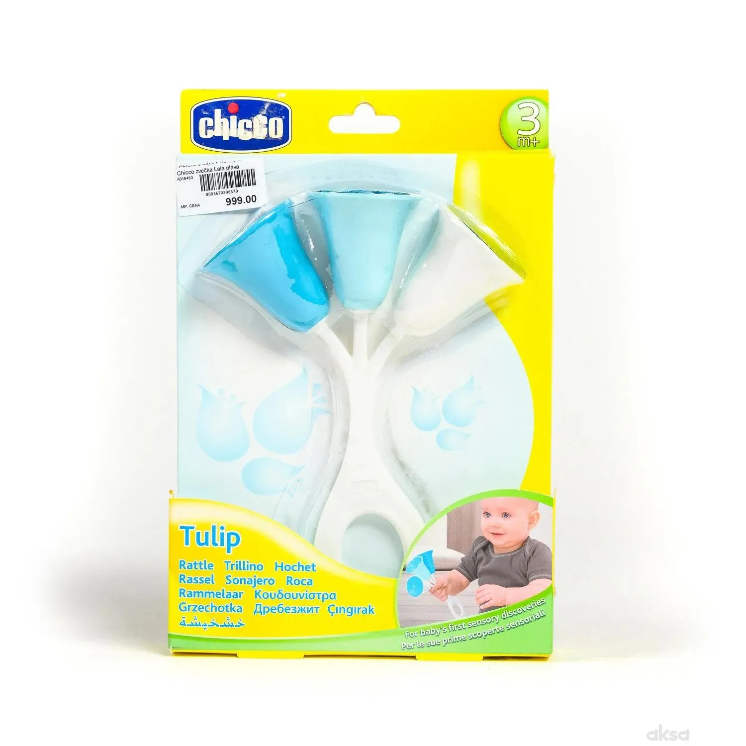 Chicco zvečka Lala plava