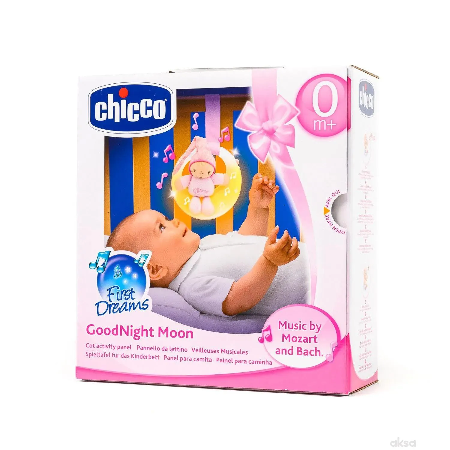 Chicco muzička lampa Uspavani Mjesec (fd)-roze