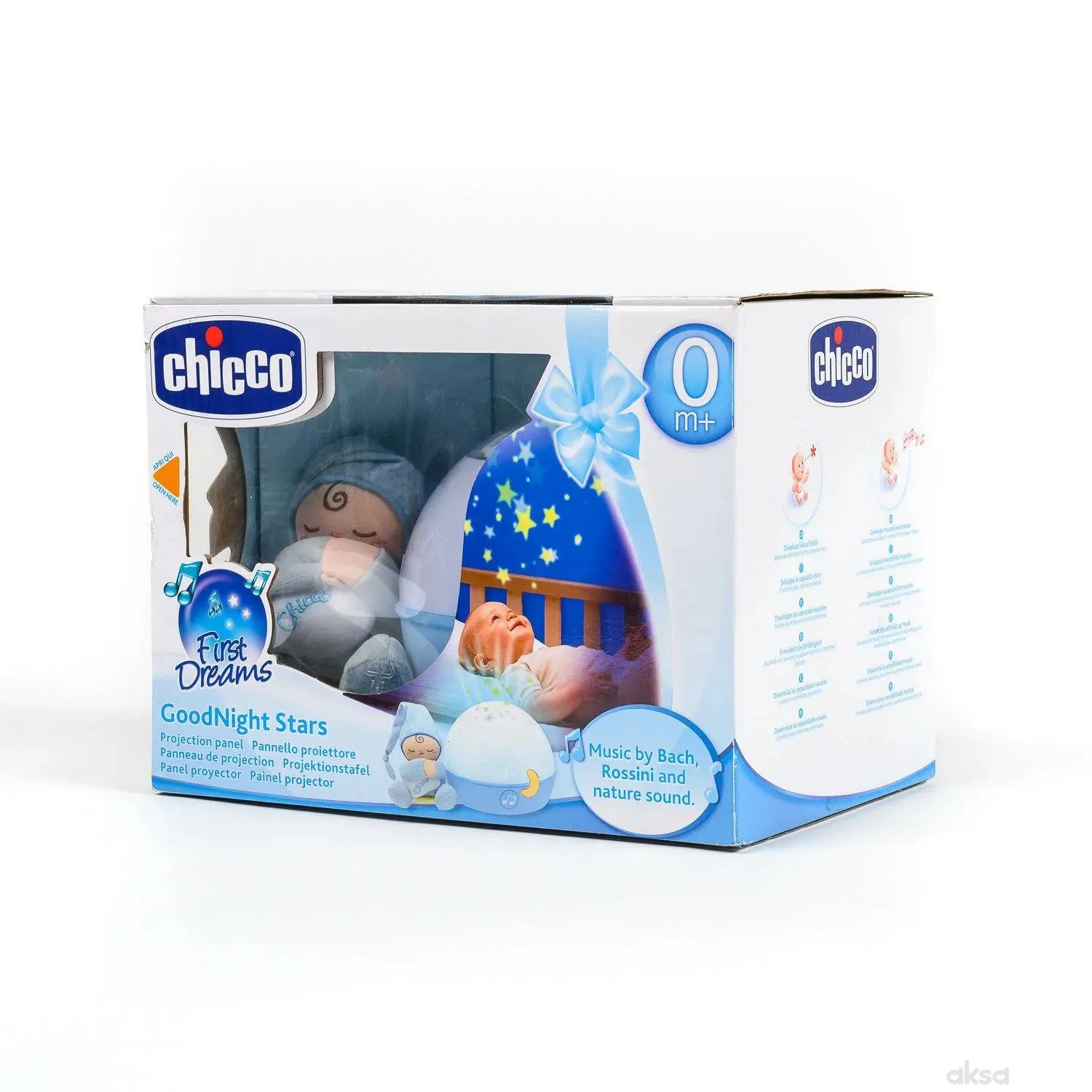 Chicco muzički projektor Uspavane Zvijezde (fd)-plav
