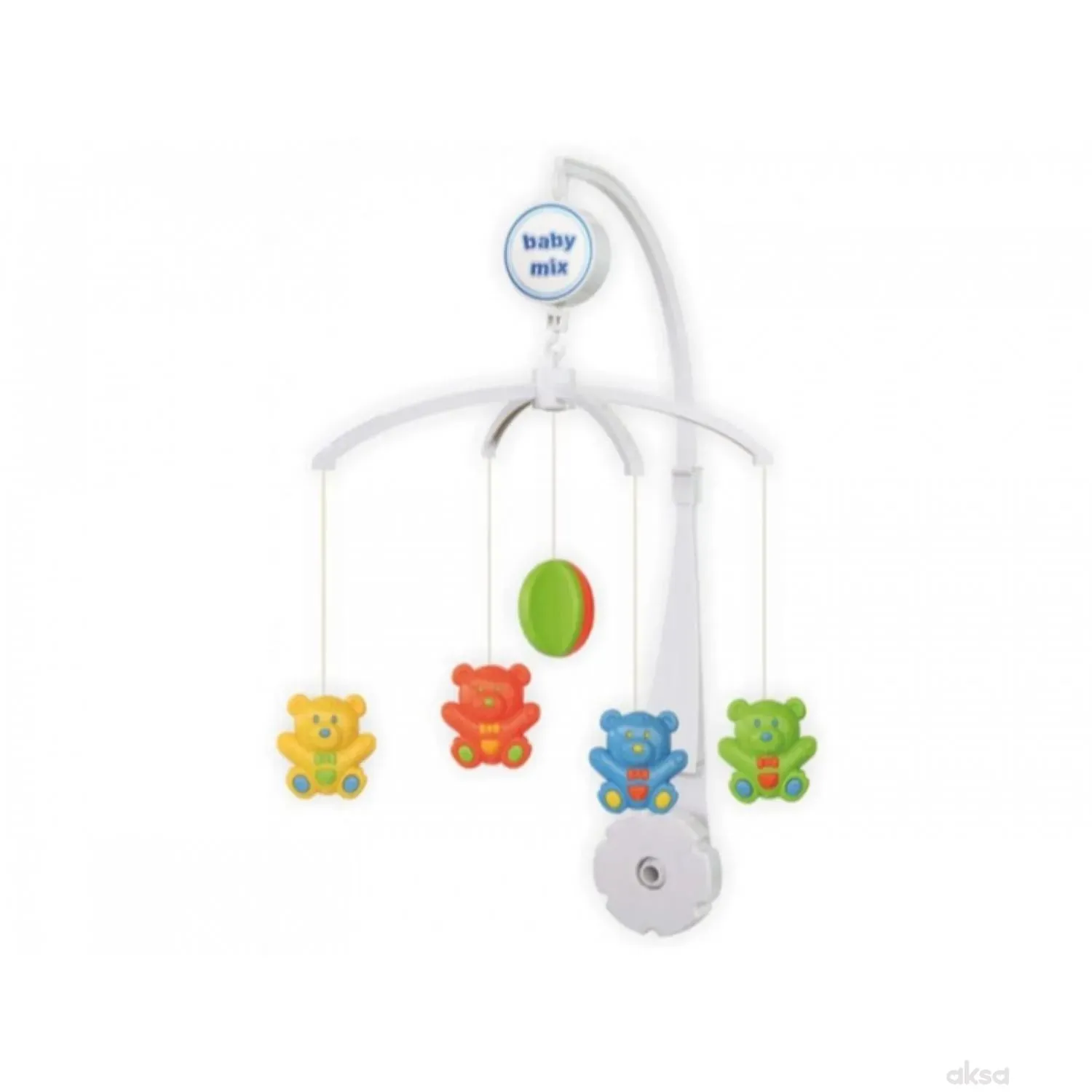 Baby Mix plastična muzička vrteška Medvedići