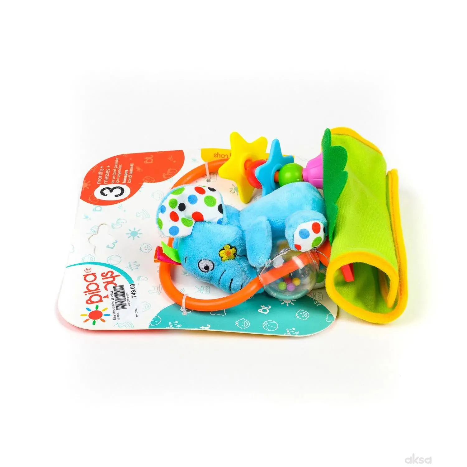 Biba Toys igračka za kolica slonče