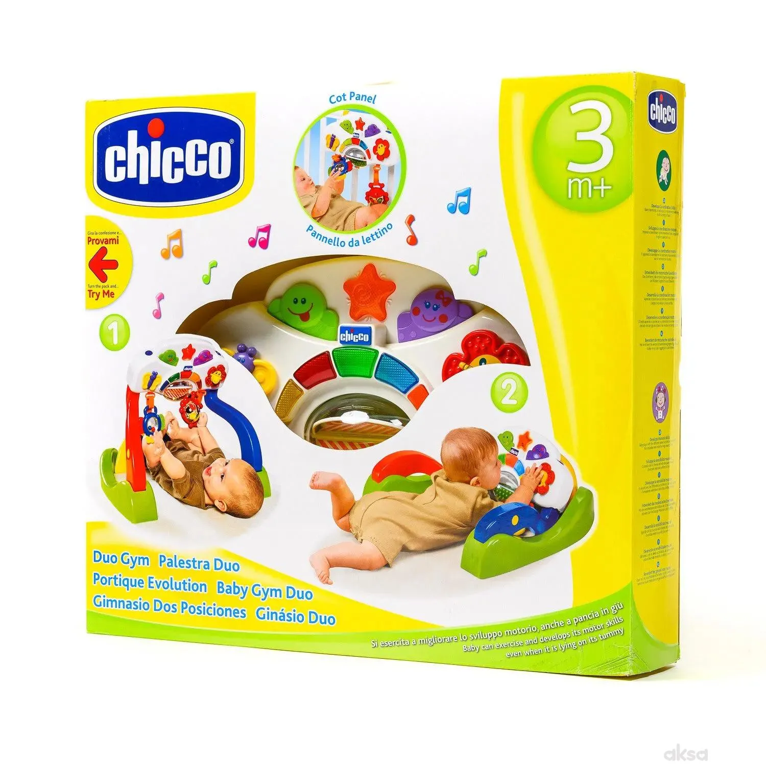 Chicco baby gimnastika Duo Gym