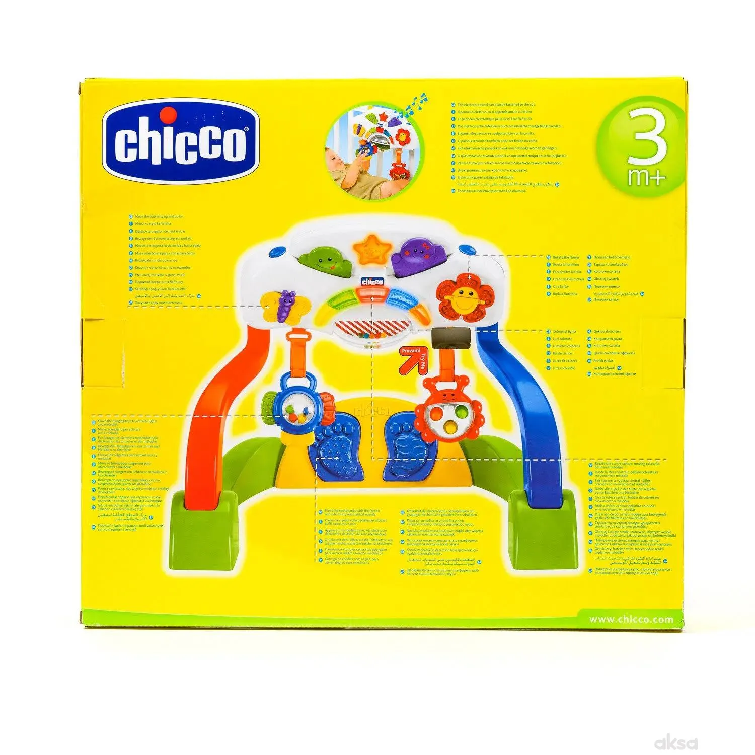 Chicco baby gimnastika Duo Gym