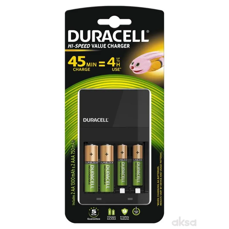 Duracell punjac CEF 14 (2AA2AAA) 508240