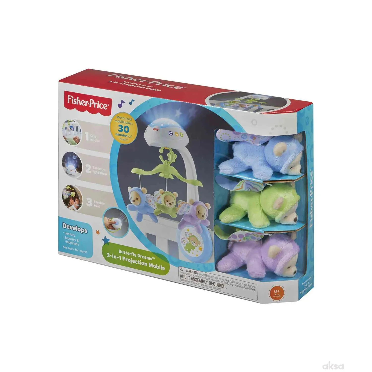 Fisher Price vrteška sa medvjedićima