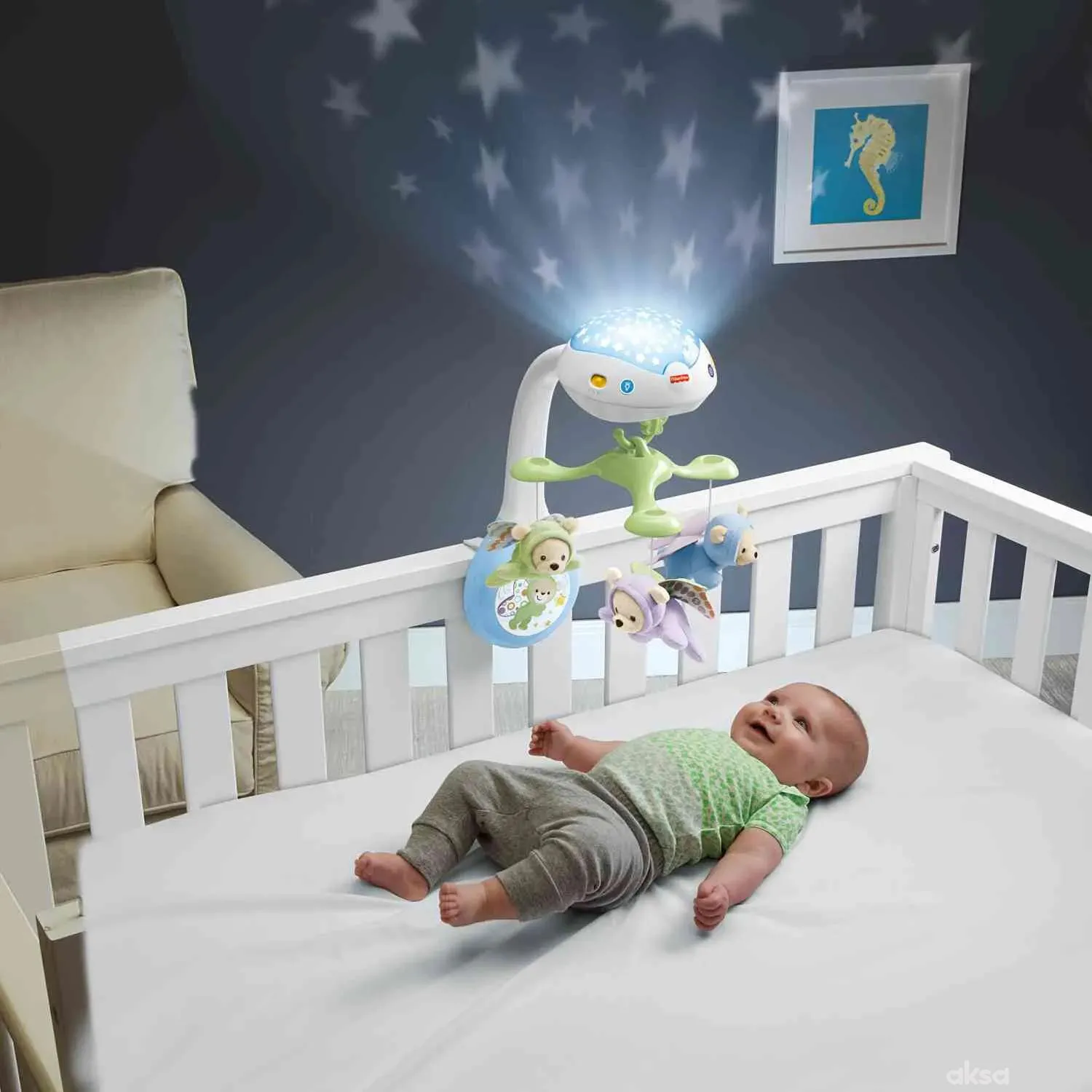 Fisher Price vrteška sa medvjedićima