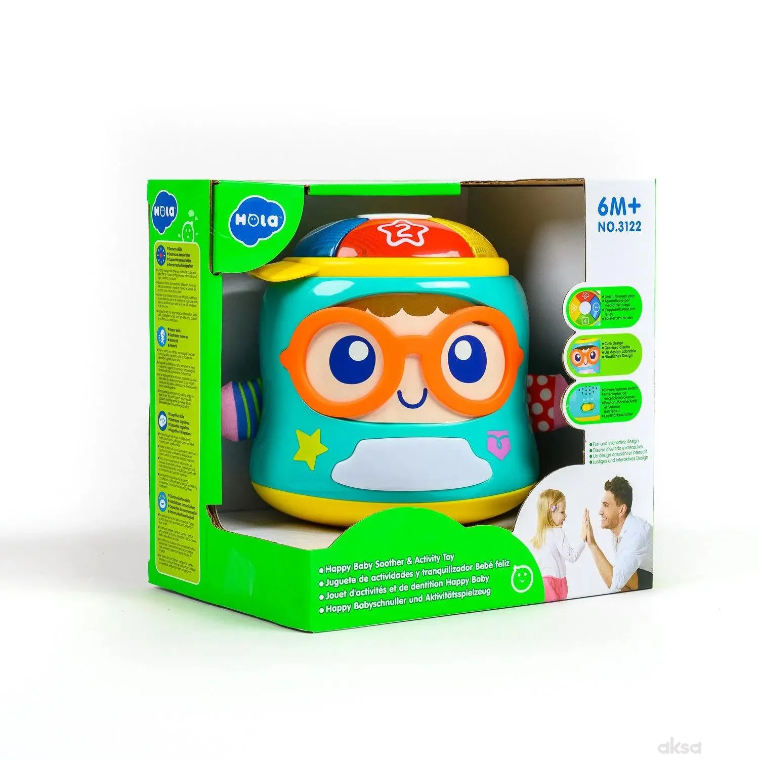 Huile toys, interaktivna igračka Srećna beba