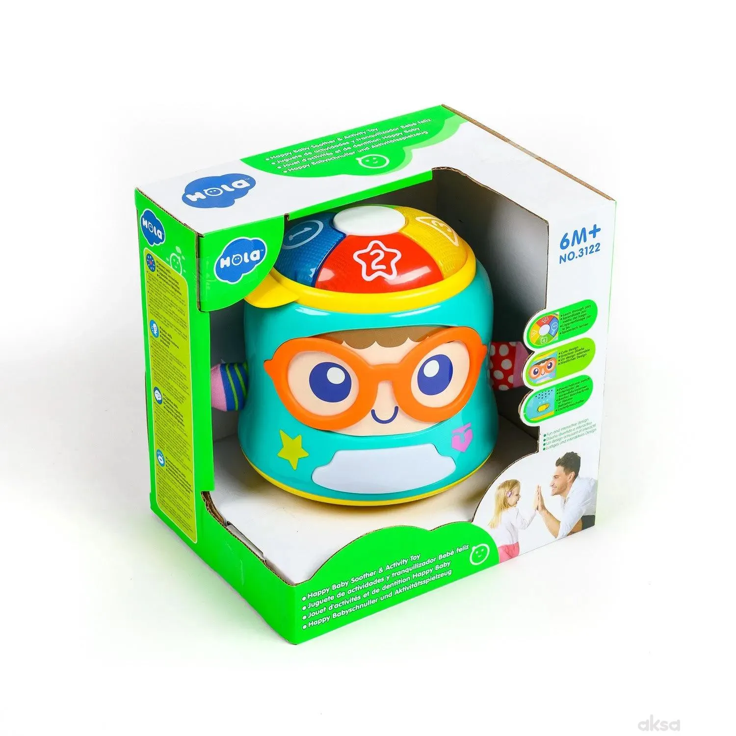 Huile toys, interaktivna igračka Srećna beba 