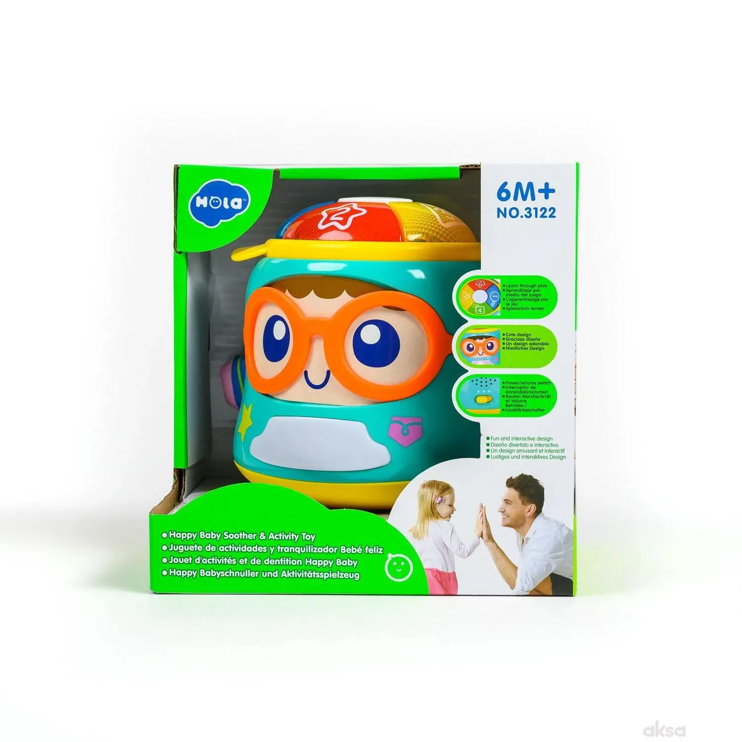 Huile toys, interaktivna igračka Srećna beba
