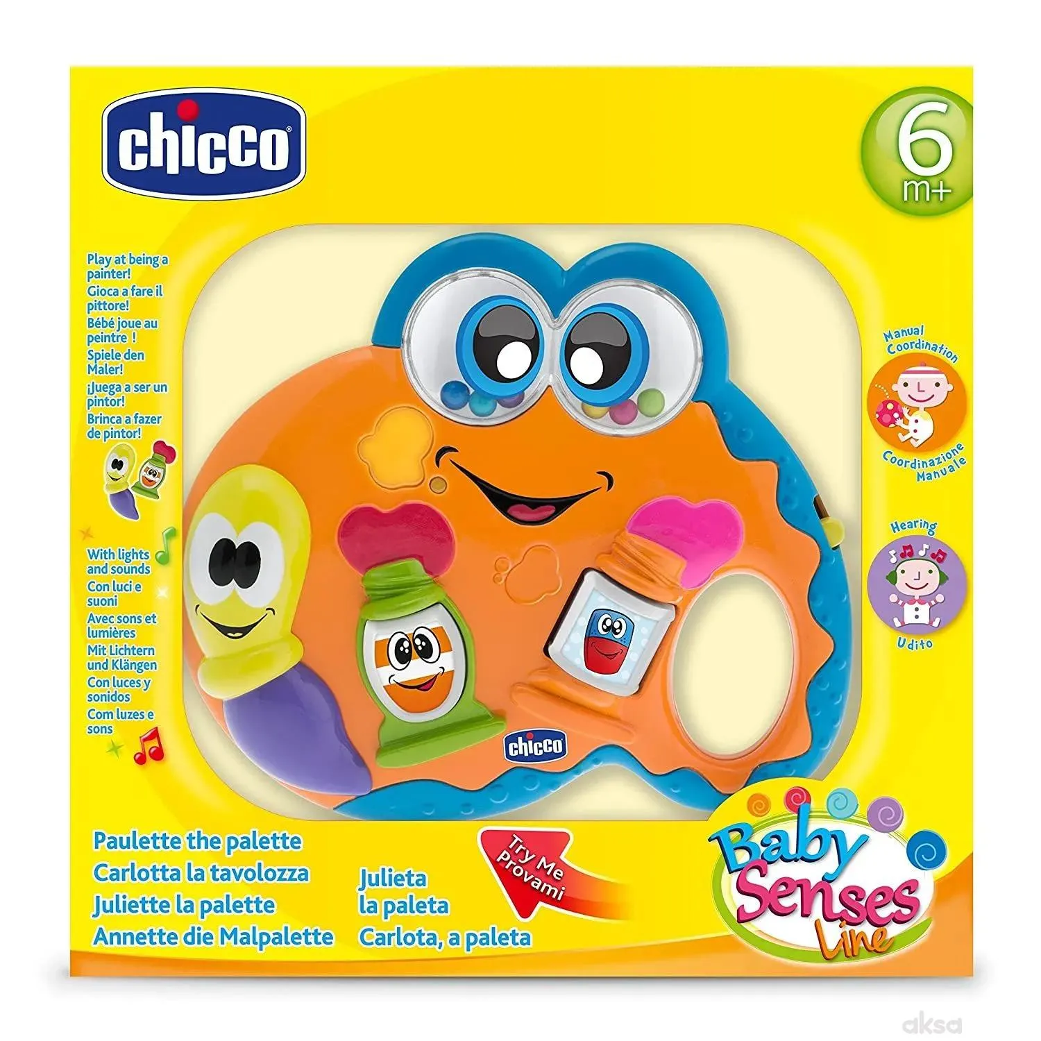 Chicco igračka baby paleta za slikanje 