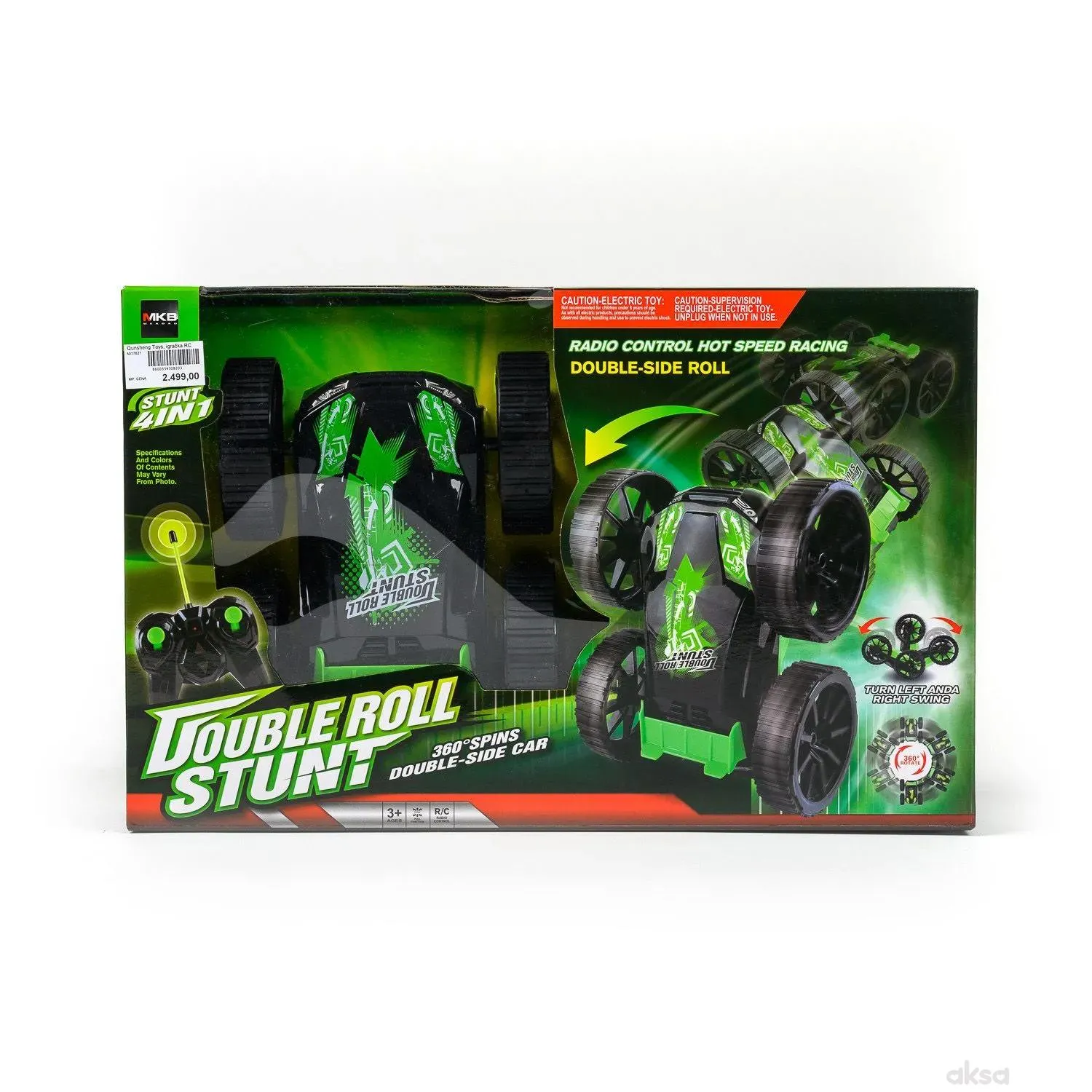 Qunsheng Toys, igračka RC džip koji se prevrće
