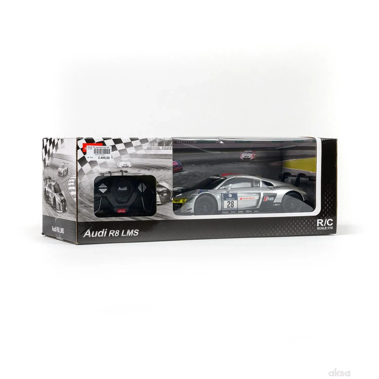 Rastar RC automobil Audi R8 racing 1:18