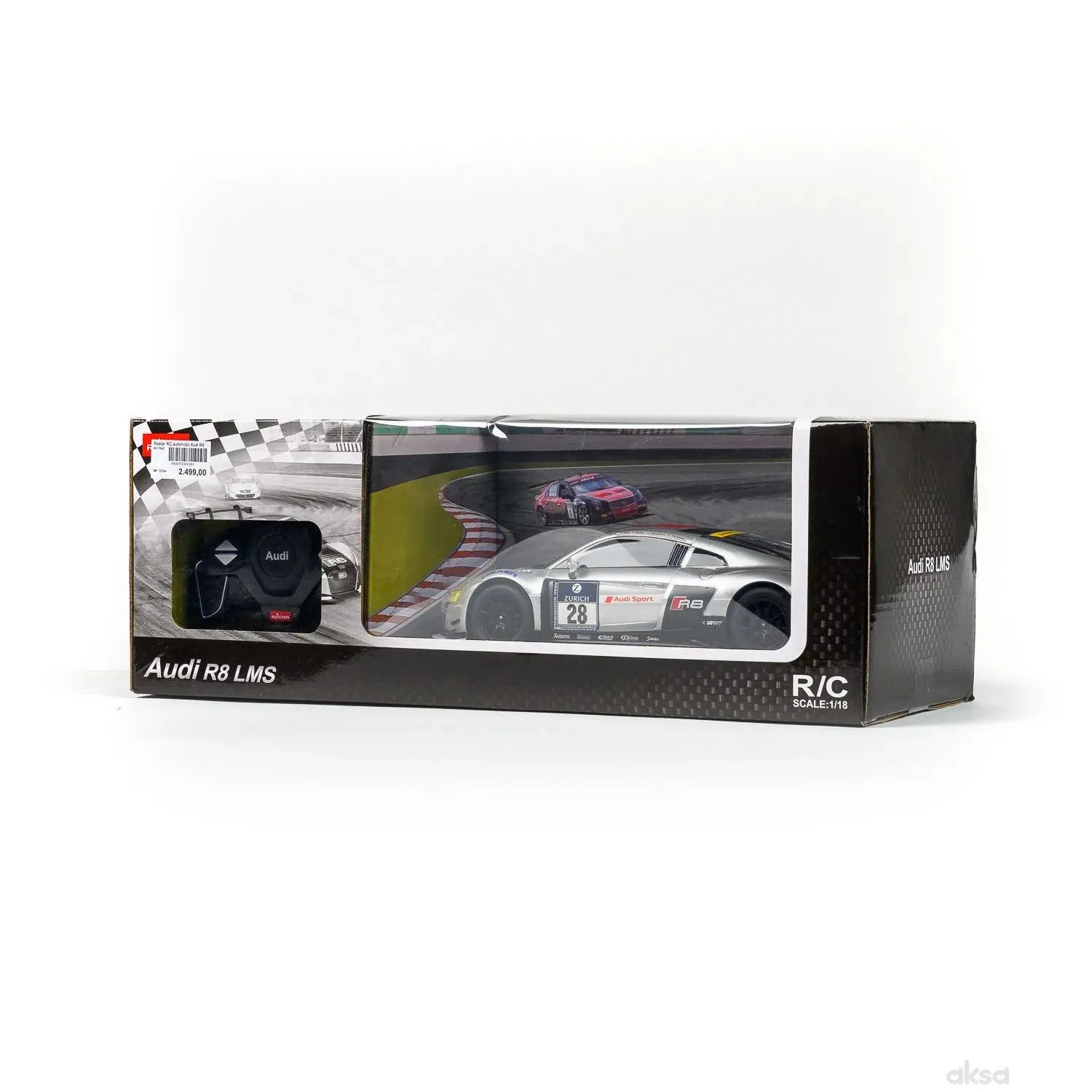 Rastar RC automobil Audi R8 racing 1:18