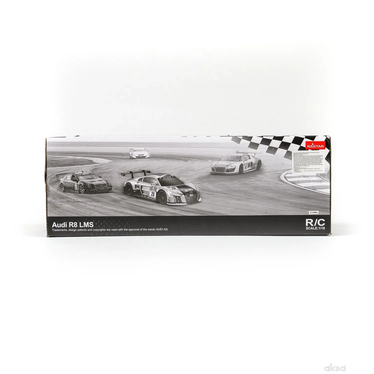 Rastar RC automobil Audi R8 racing 1:18