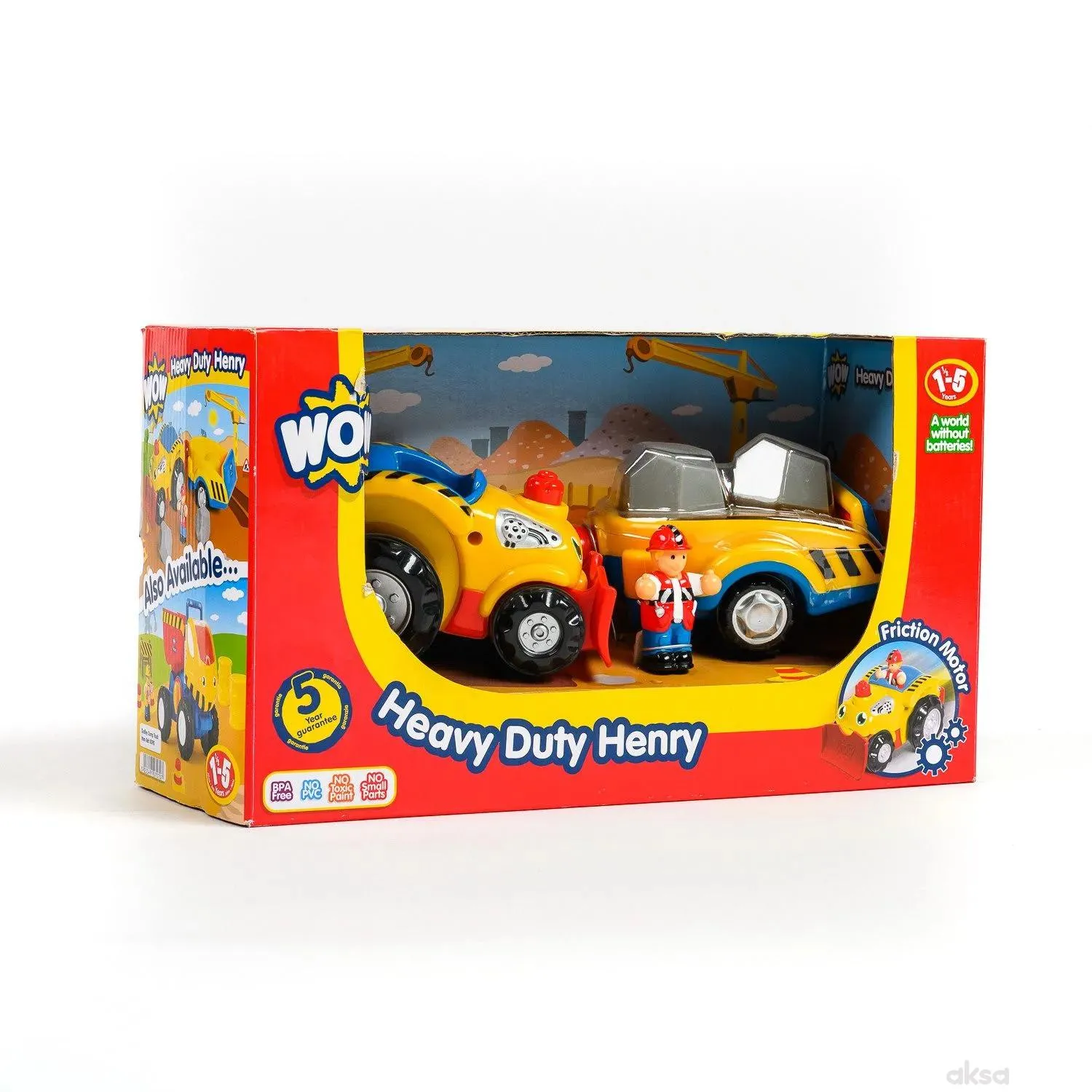 Wow igračka bager Heavy Duty Henry
