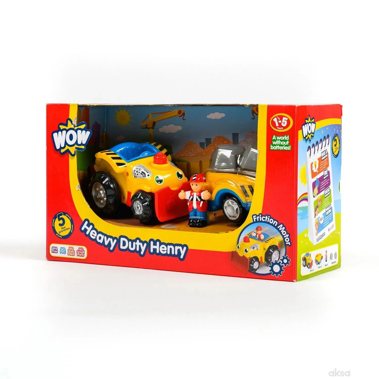 Wow igračka bager Heavy Duty Henry