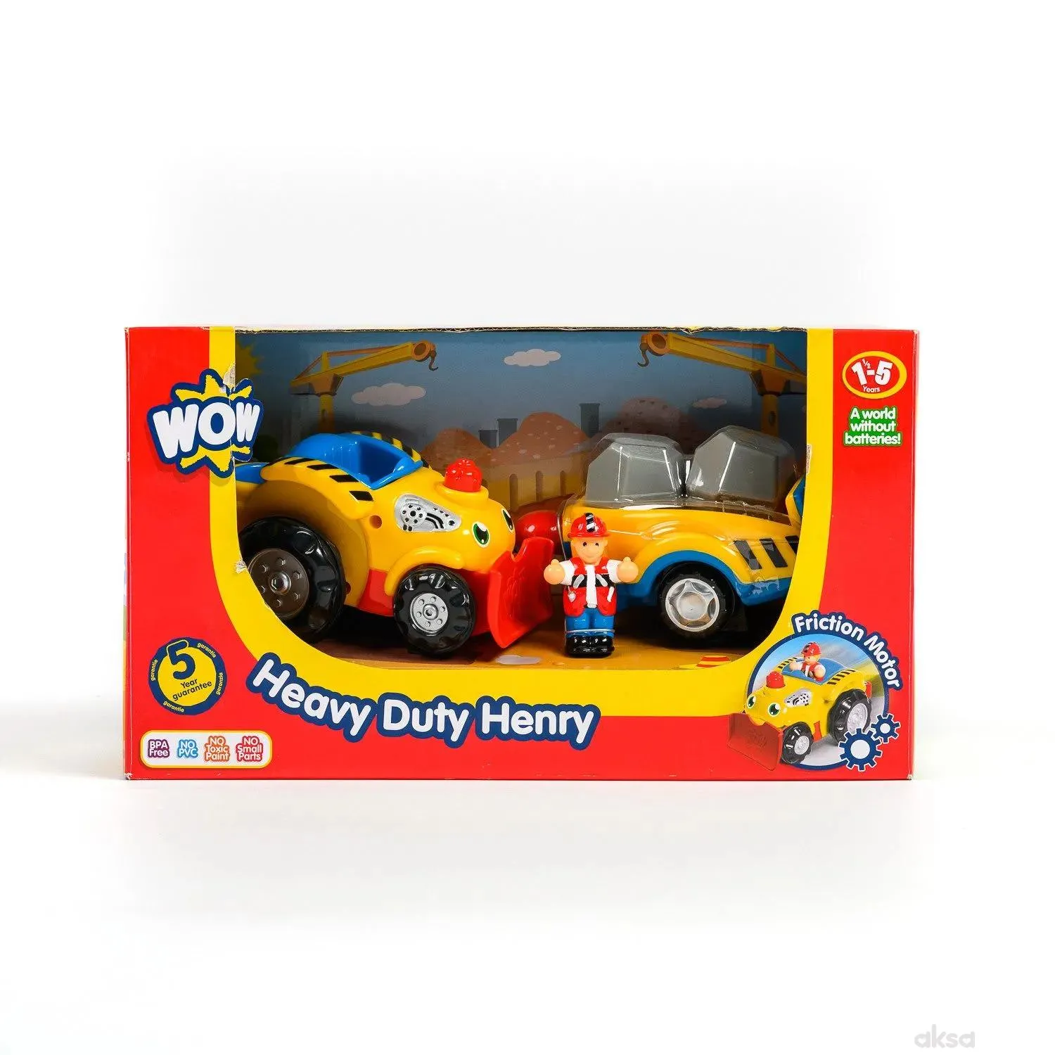 Wow igračka bager Heavy Duty Henry