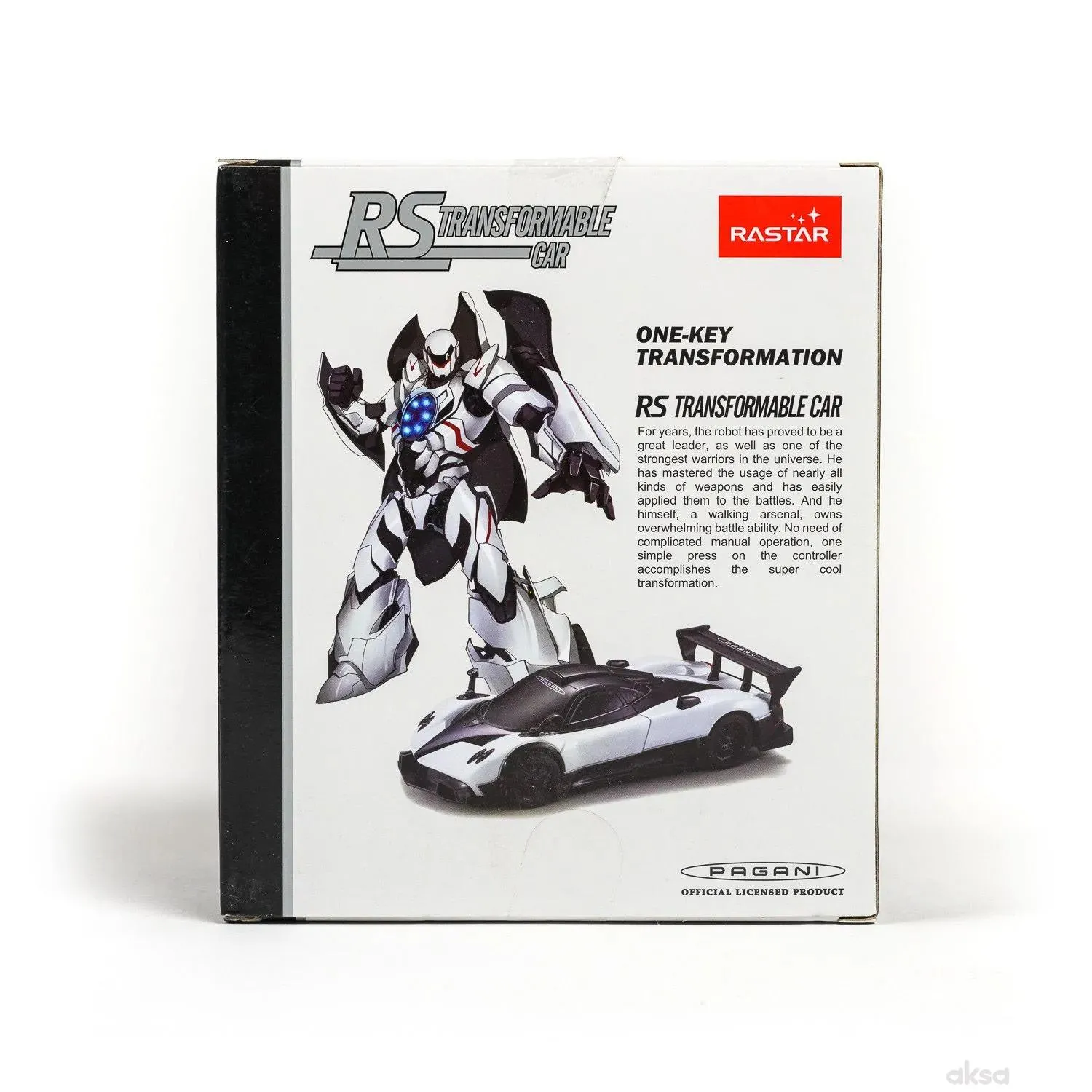 Rastar automobil Pagani Zonda R Transformable 1/32