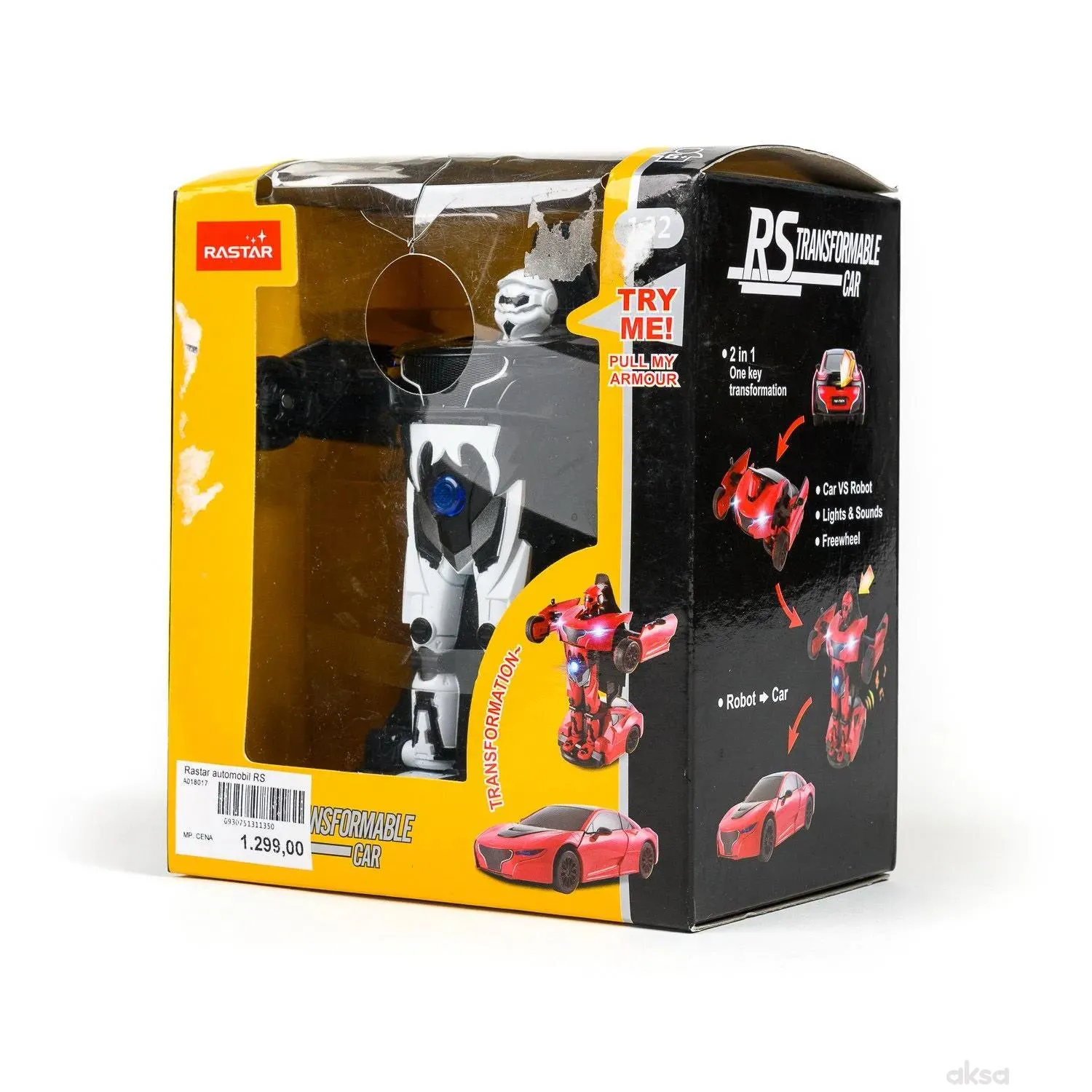 Rastar automobil RS Transformable