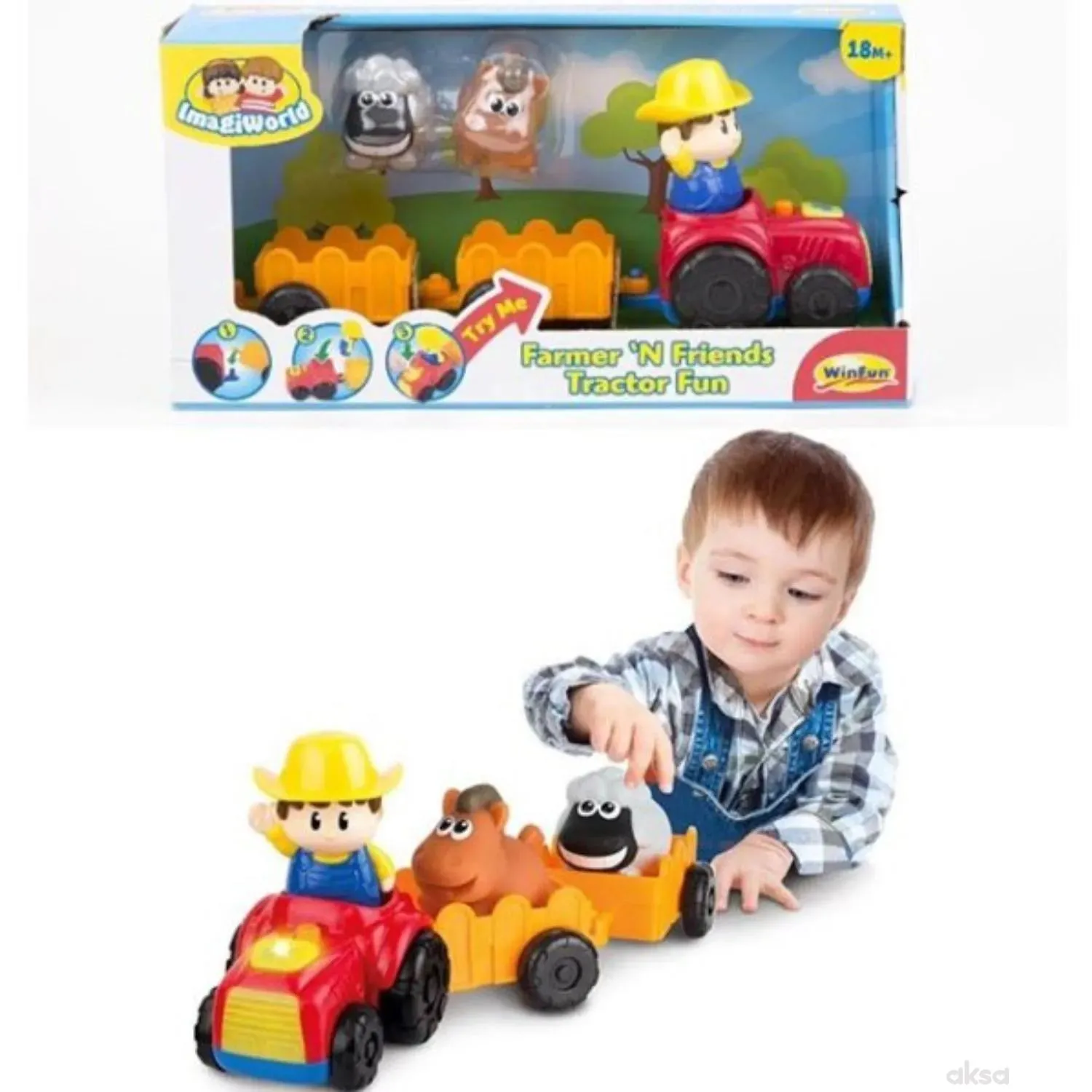 Win fun igračka Farmerski traktor