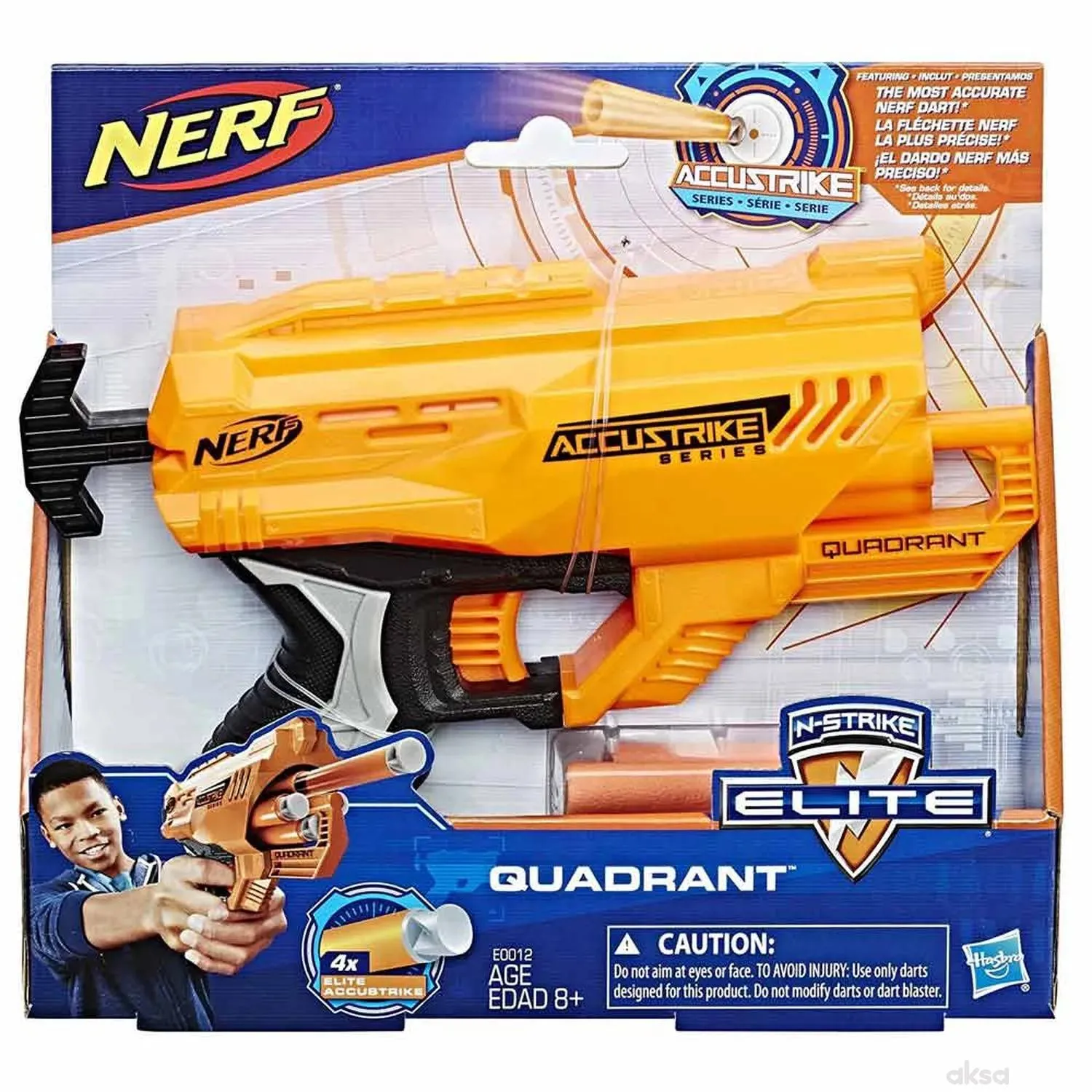 Nerf accustrike quadrant