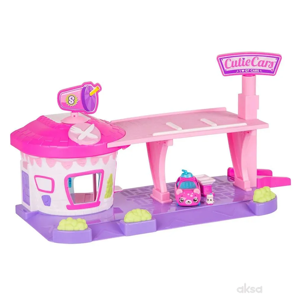 Cutie Cars drive in parking set