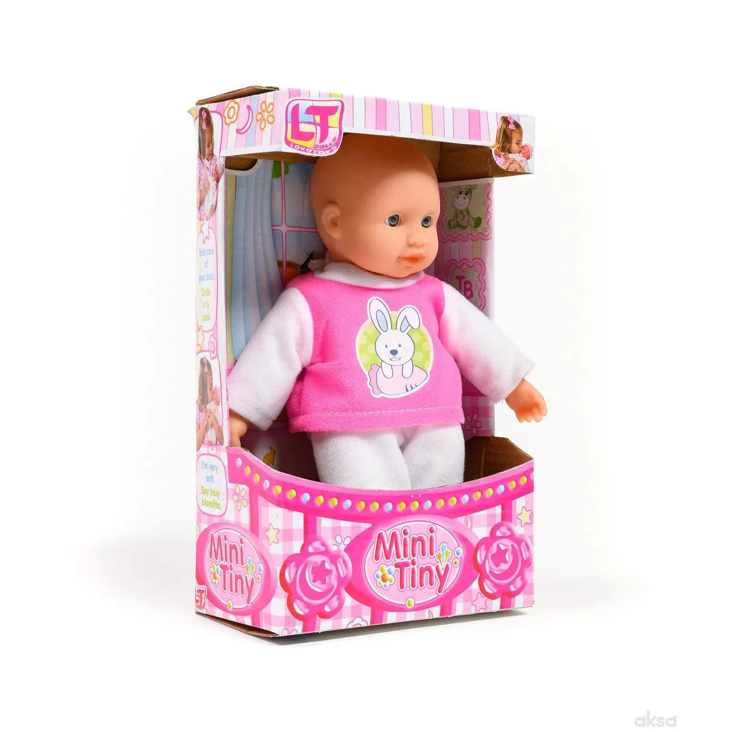 Loko toys,lutka beba, mini, 20cm