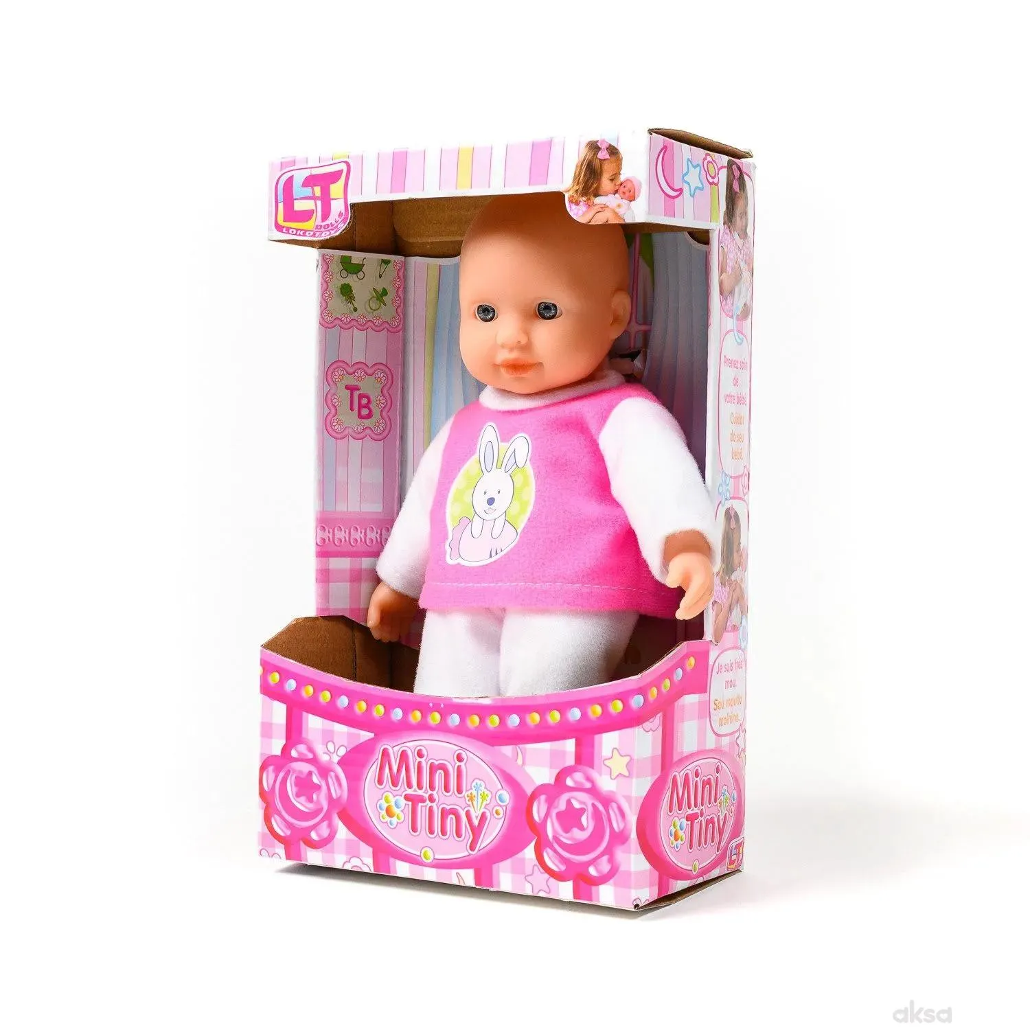 Loko toys,lutka beba, mini, 20cm