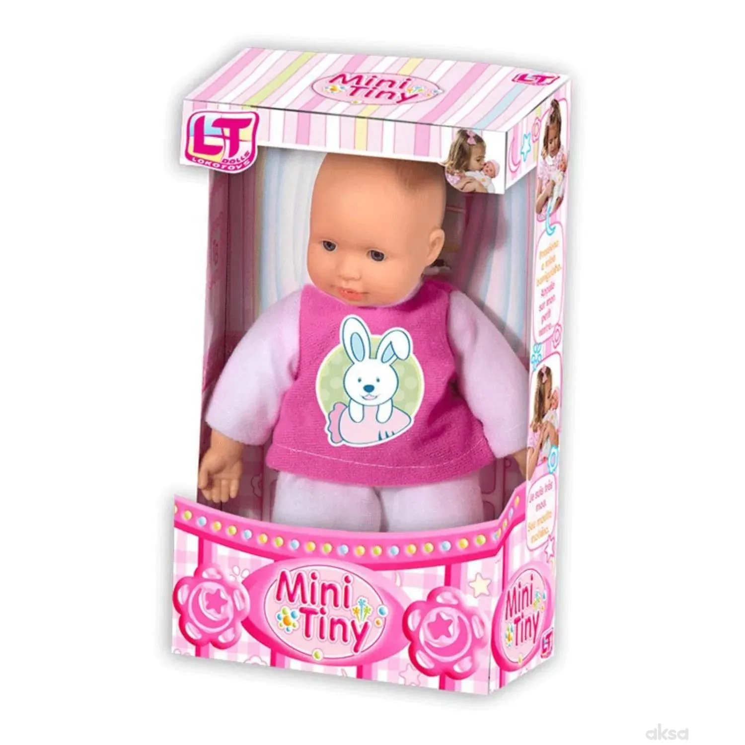 Loko toys,lutka beba, mini, 20cm 