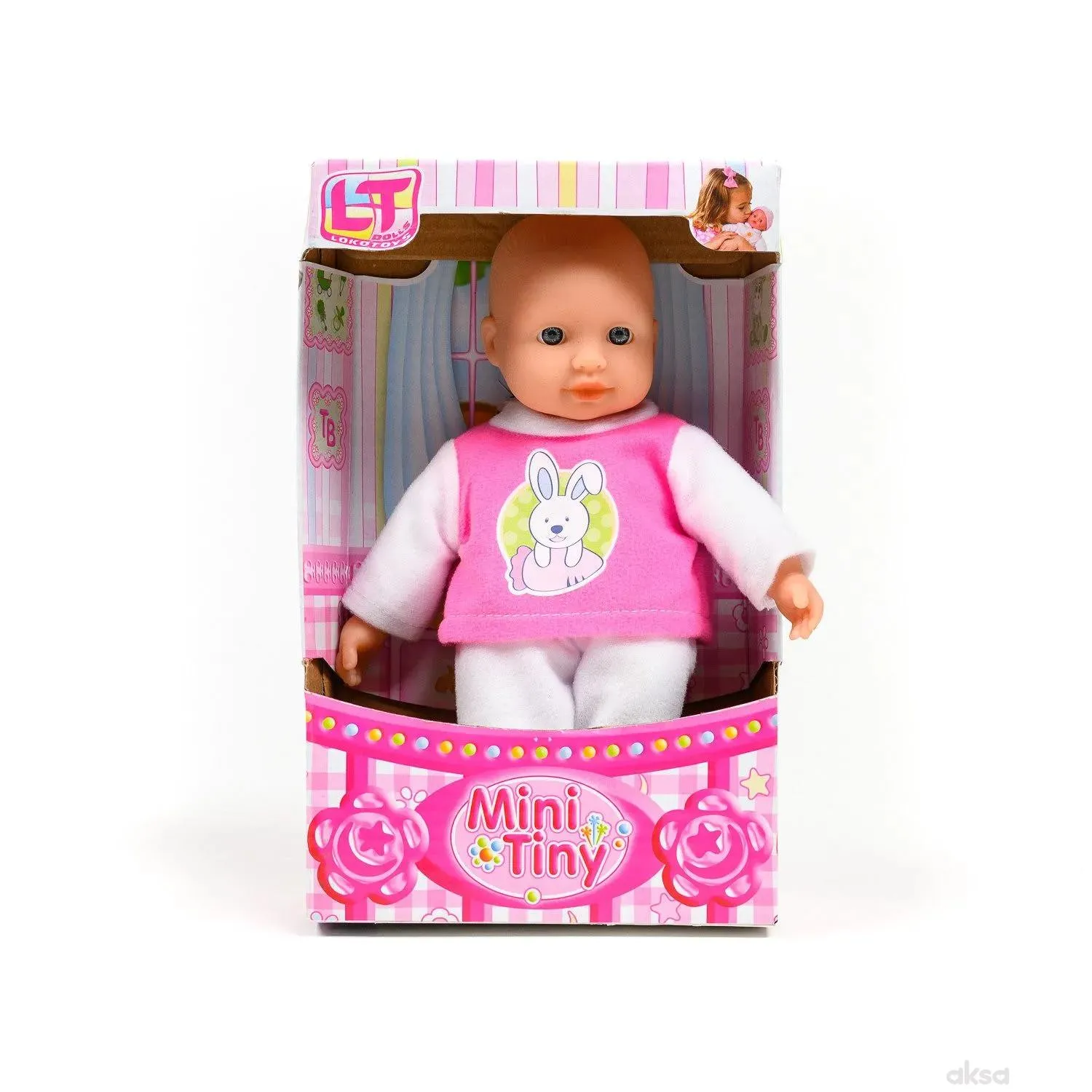 Loko toys,lutka beba, mini, 20cm