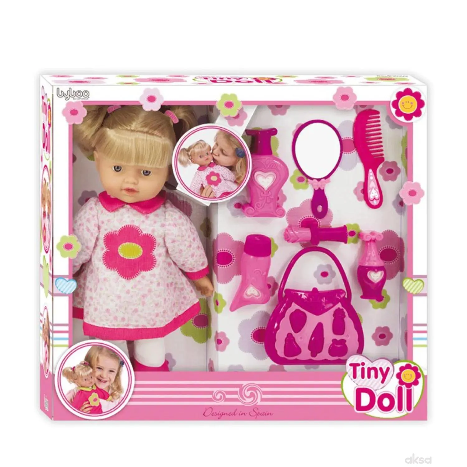 Loko toys, lutka sa priborom za kosu, 32 cm