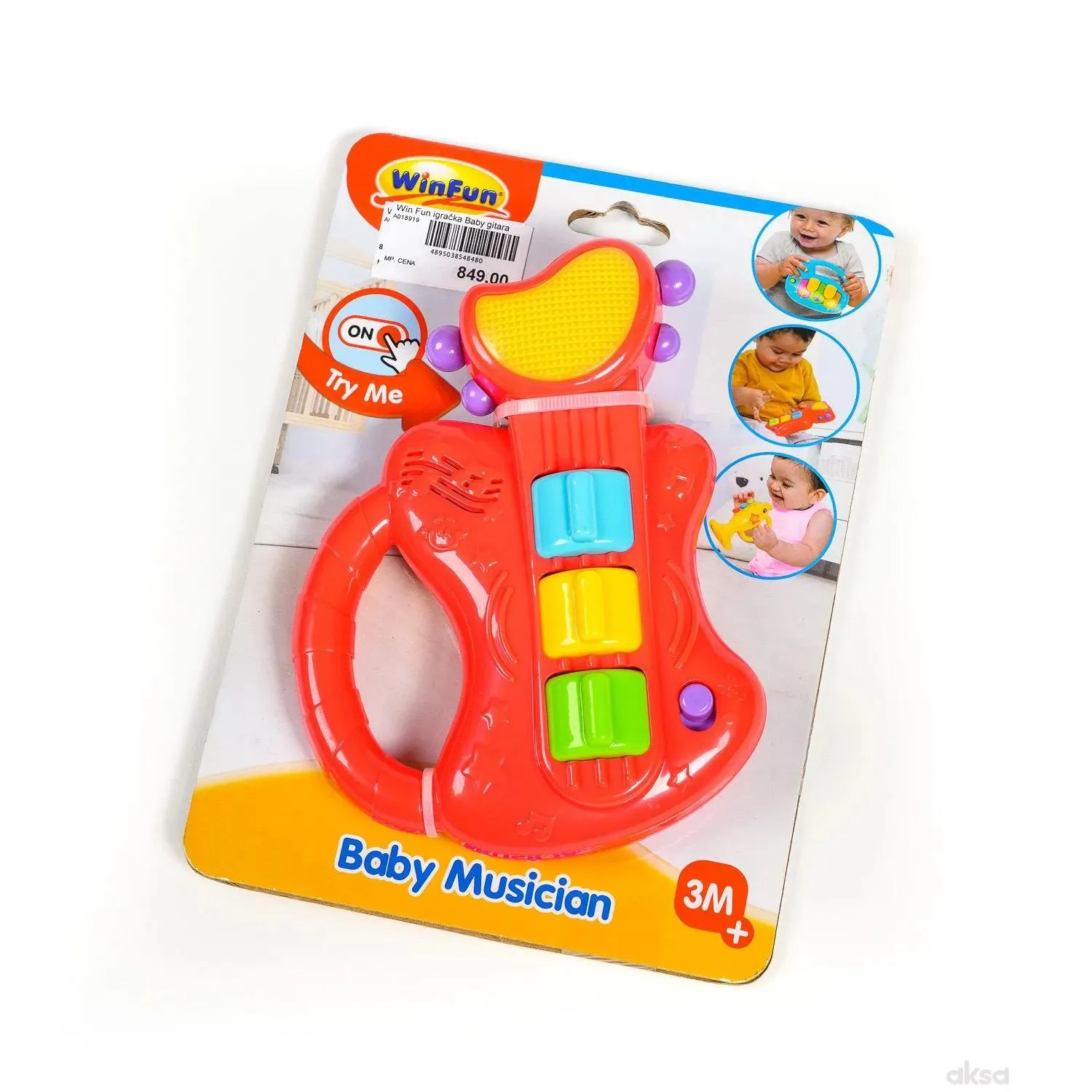 Win Fun igračka Baby gitara