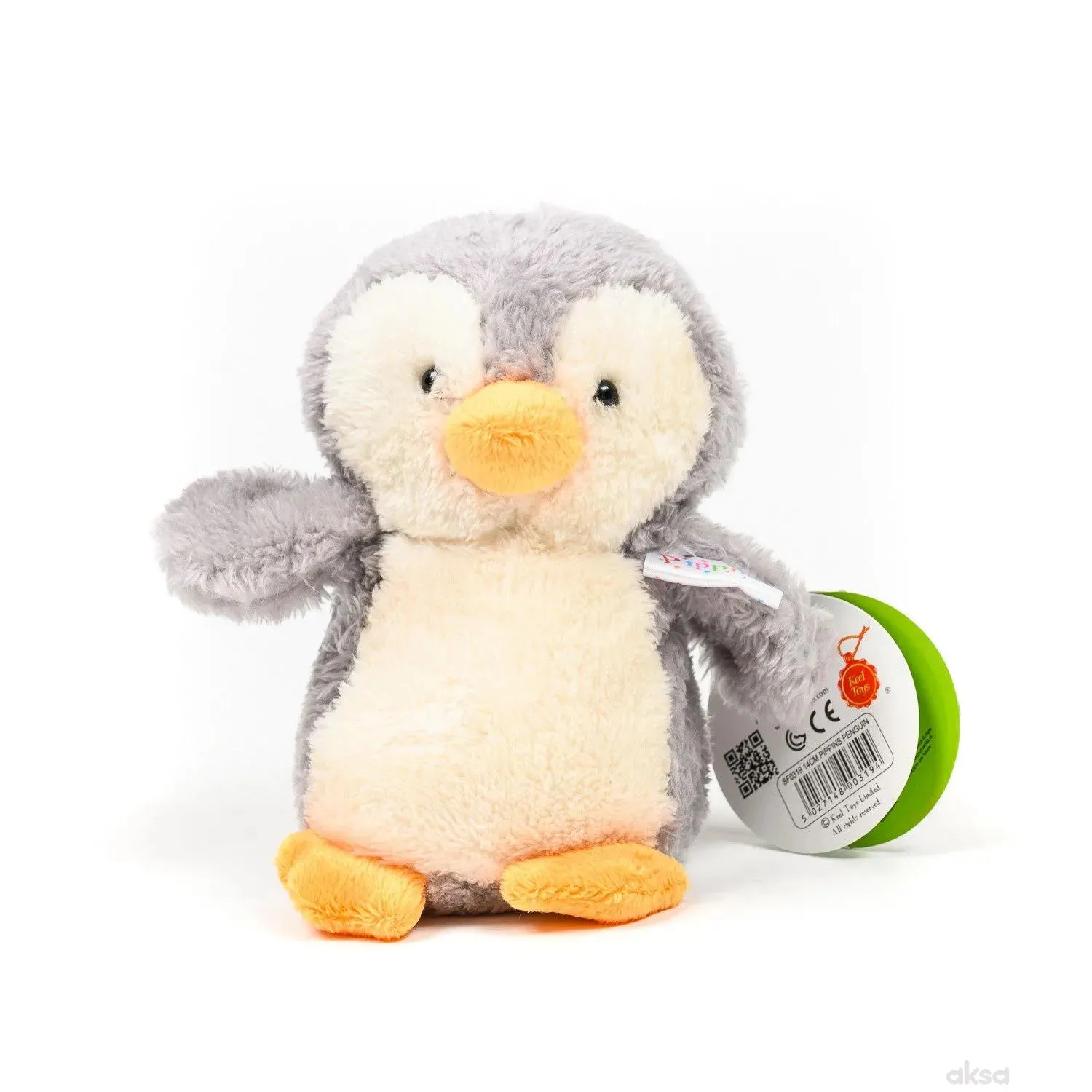 Keel Toys plišana igračka Pippins Pingvin, 14 cm